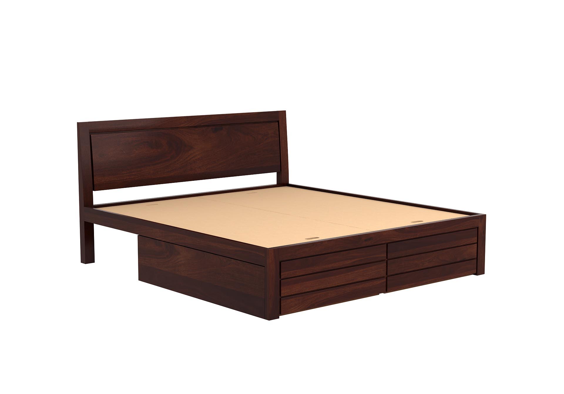 Baffin Sheesham Wood Bed With Side Drawer