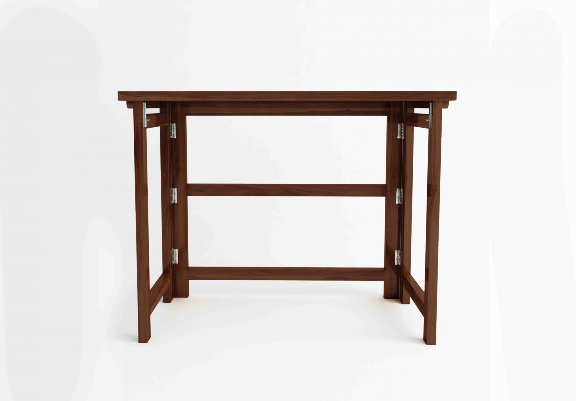 Nova Wooden Laptop Table Walnut finish