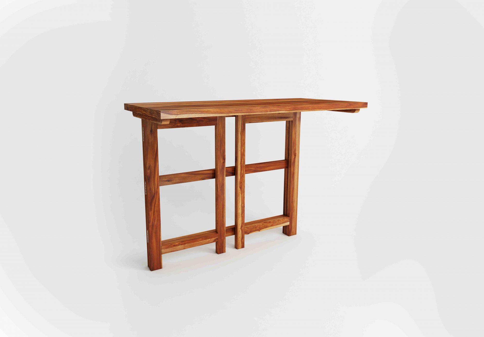 Nova Wooden Laptop Table Teak finish