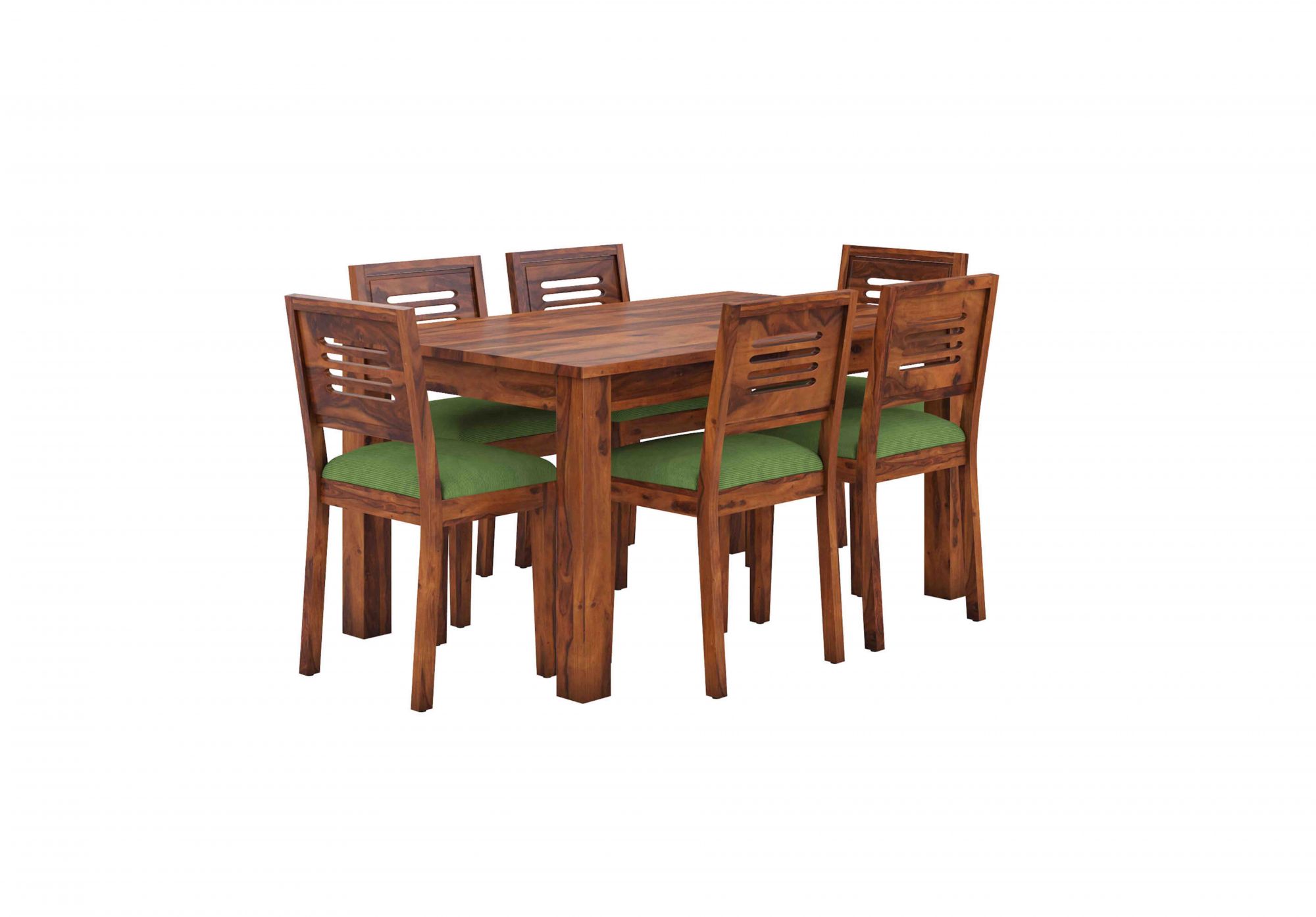 Luzon Sheesham Wood 6 Seater Dining Table