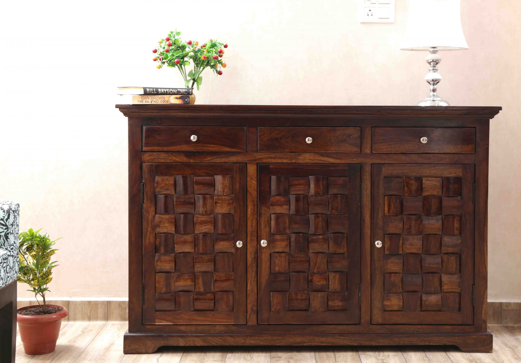 Flamingo Wooden Chest of Drawer