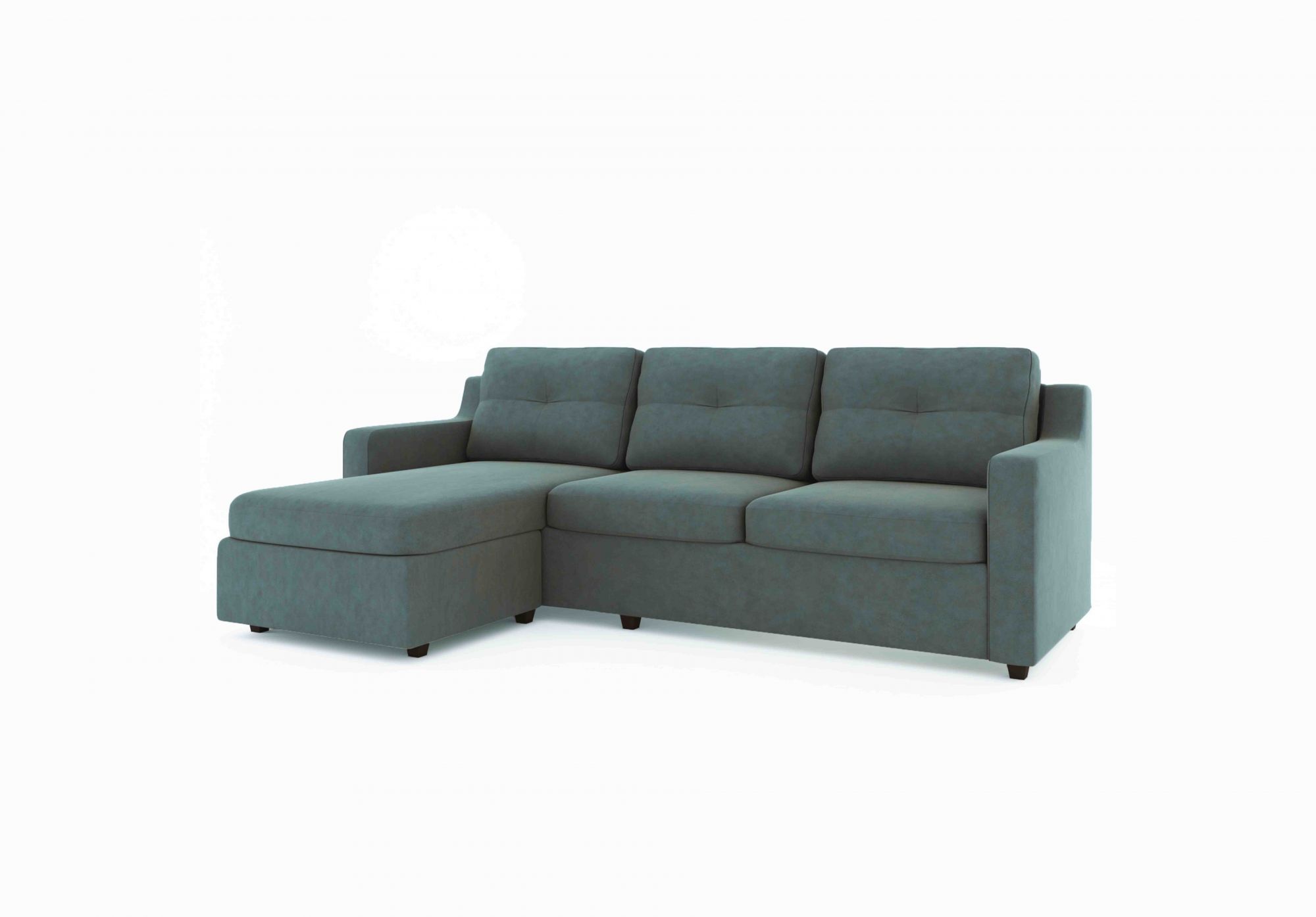 Islay Salt Blue L Shape Fabric Sofa Set