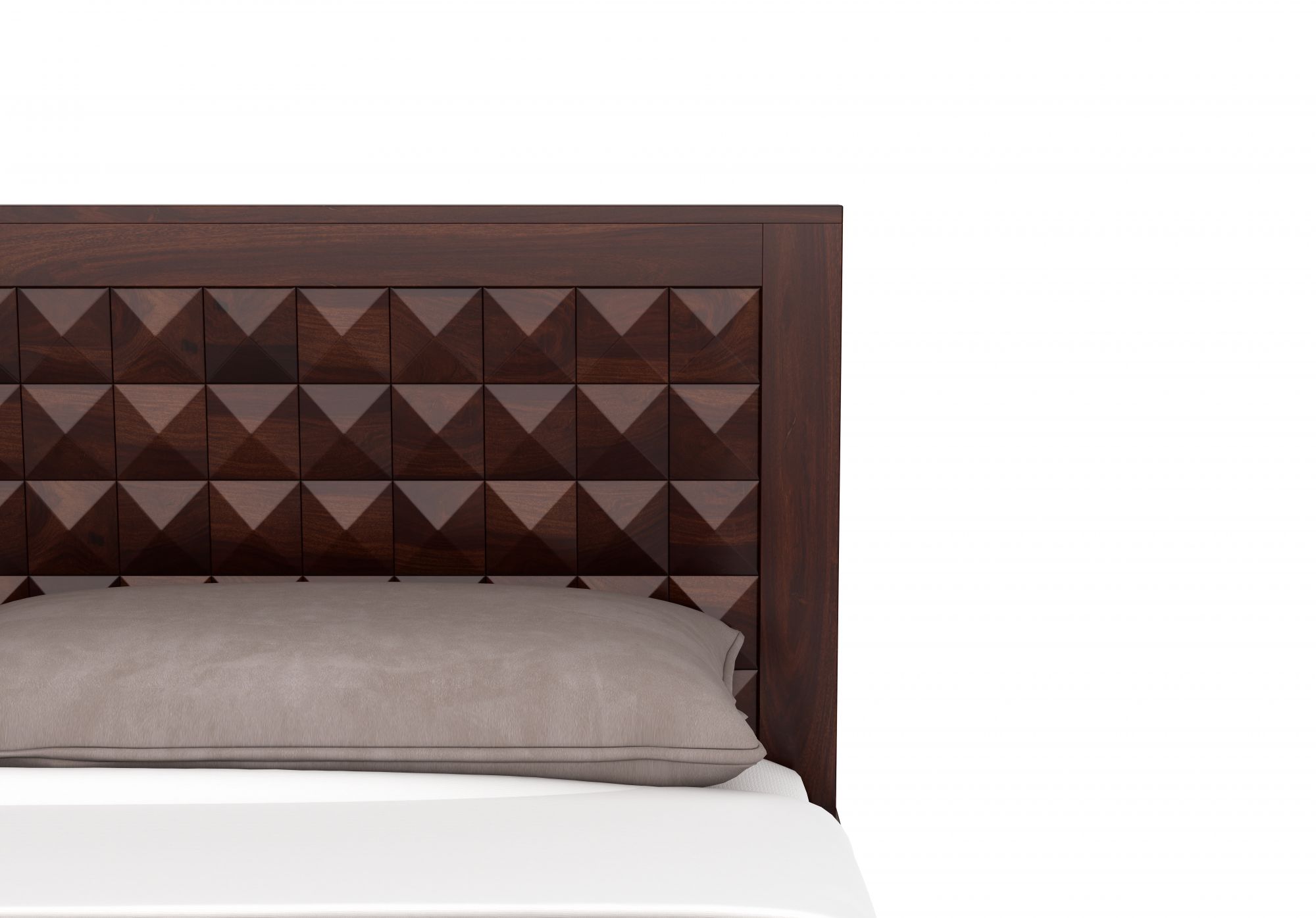 Diamond Bed HQ with Drawer and Box Storage