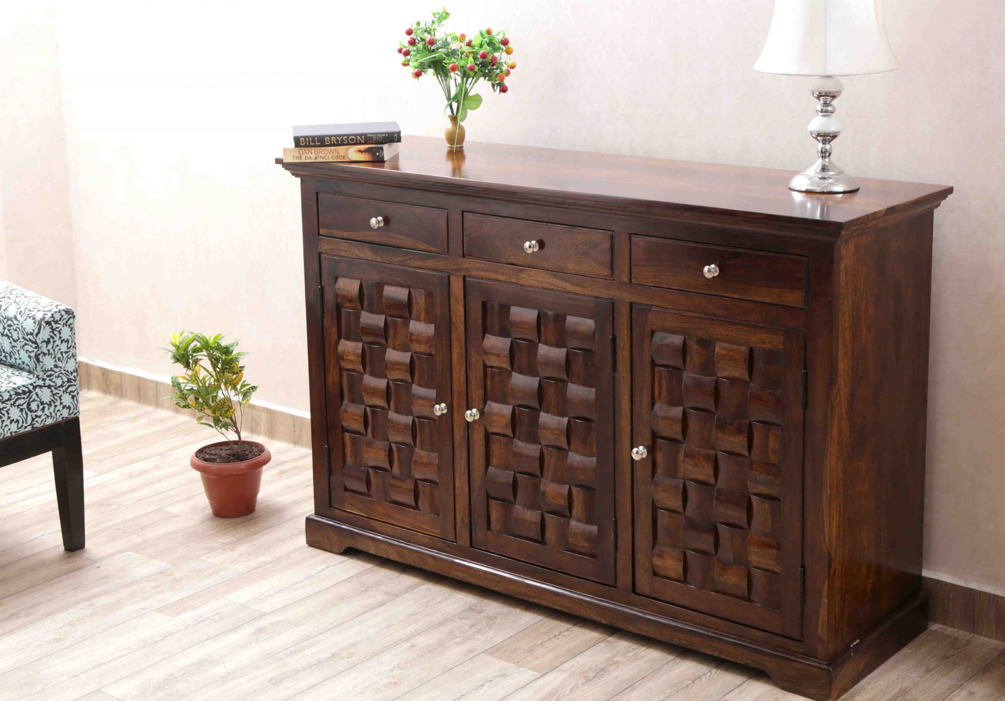 Flamingo Wooden Chest of Drawer