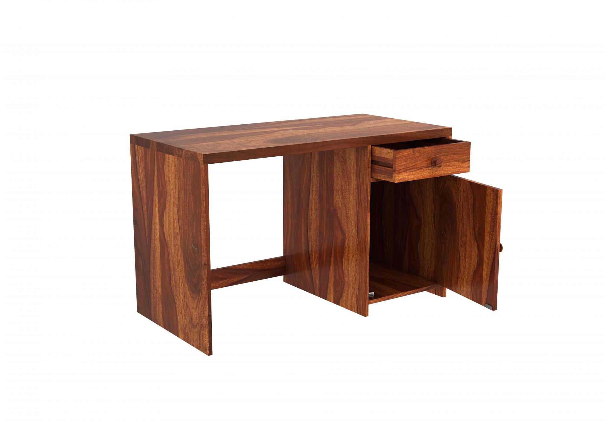 Comfort Study Table With Drawer Teak finish