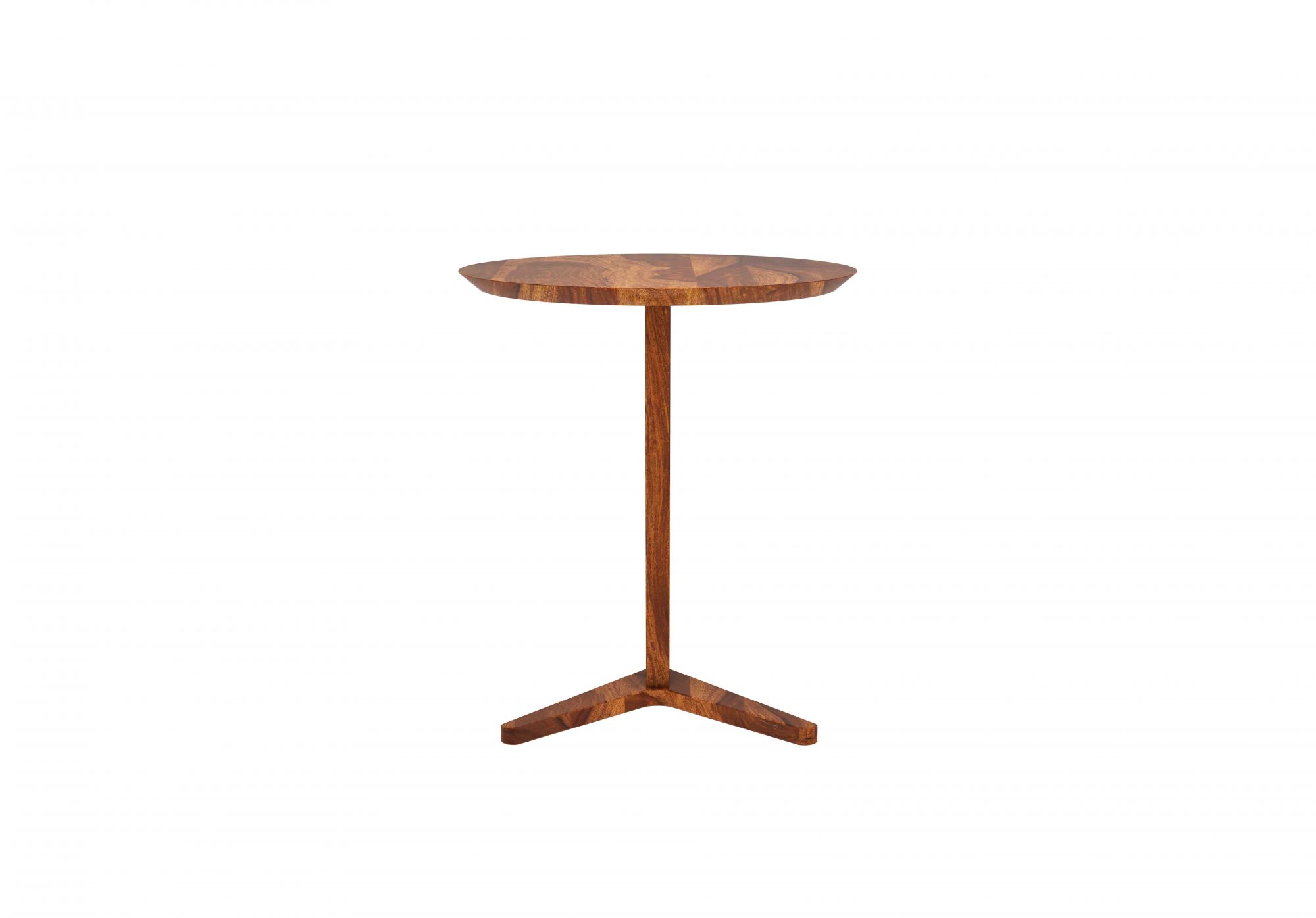 Fraser Wooden Side Table For Living Room Teak finish