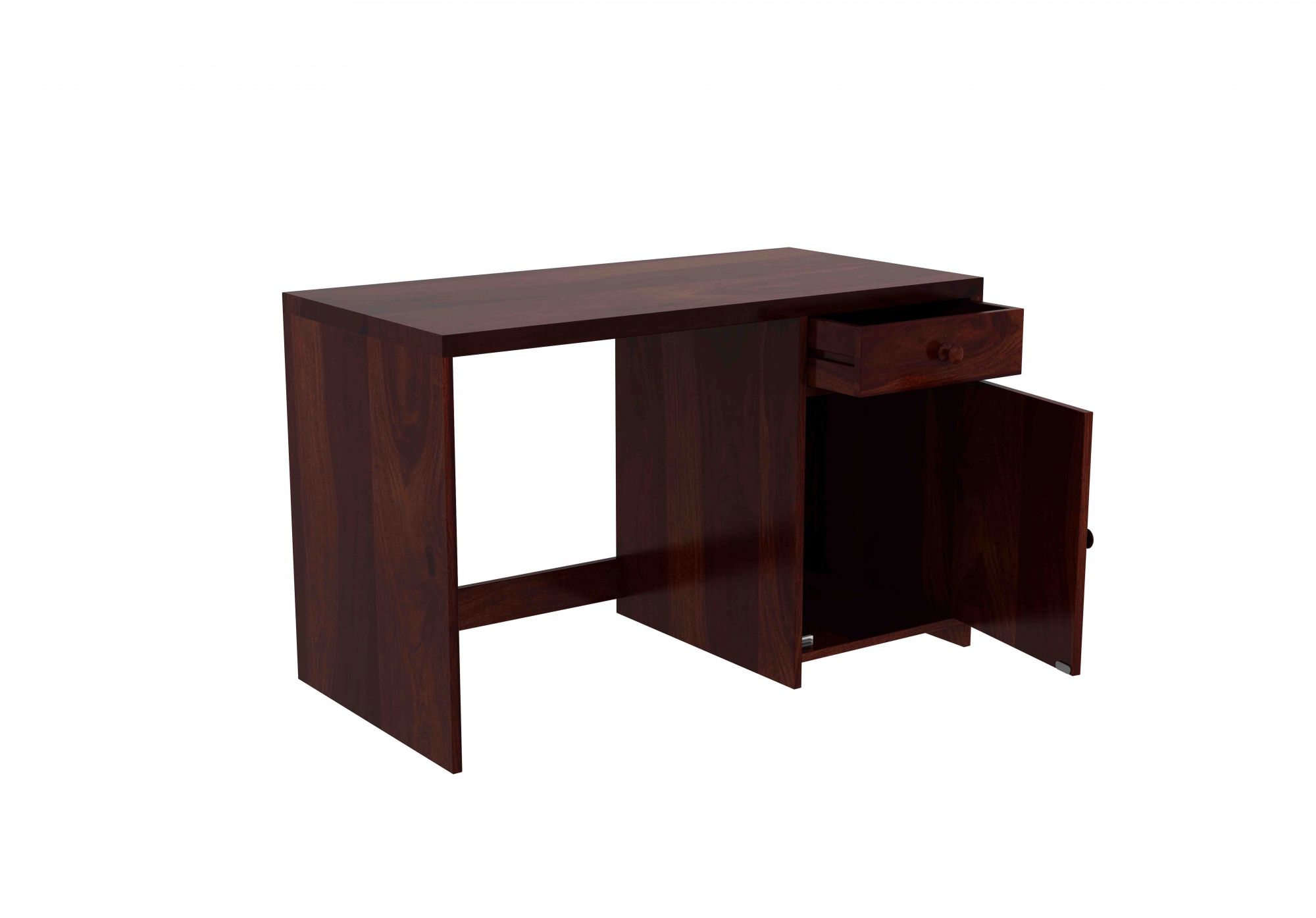 Comfort Study Table With Drawer Walnut finish