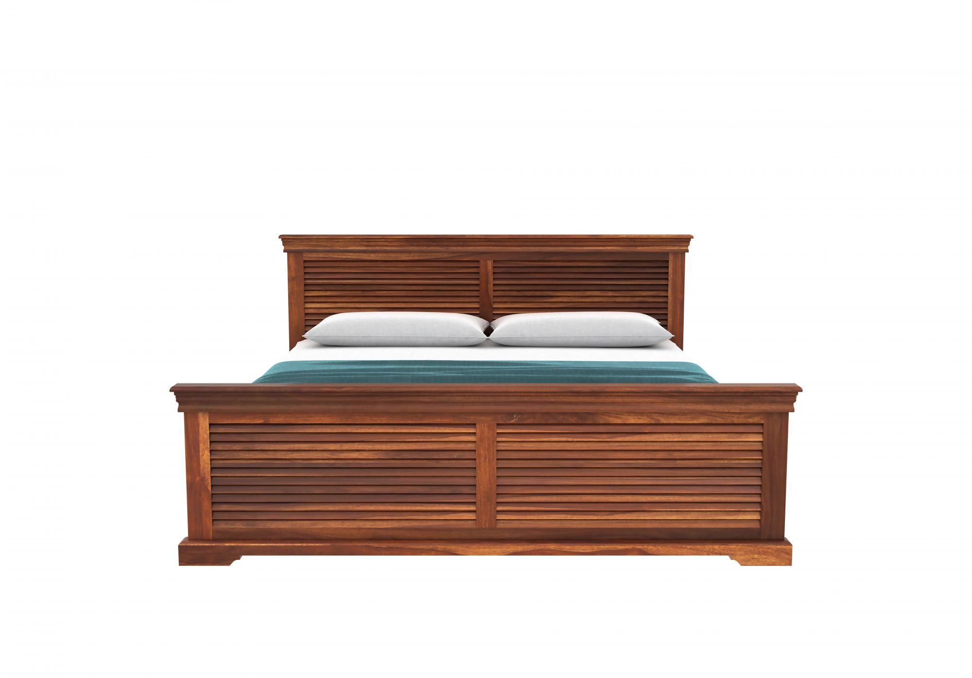 Barren Bed With Box Storage