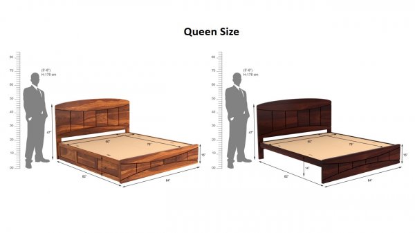 Cedar Bed Without Storage