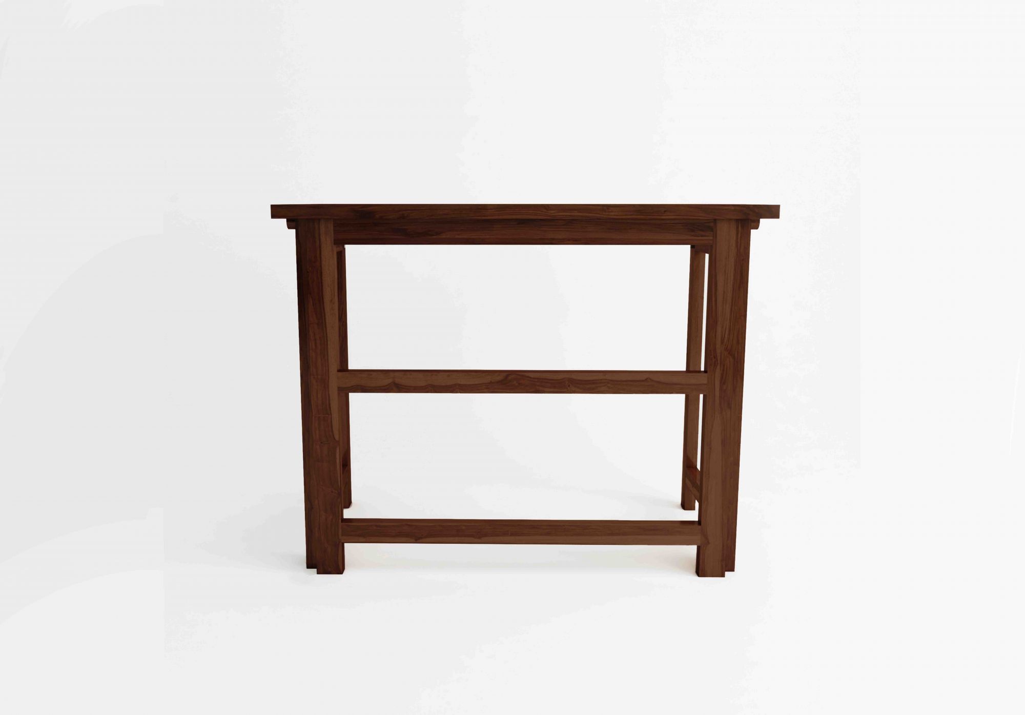 Nova Wooden Laptop Table Walnut finish