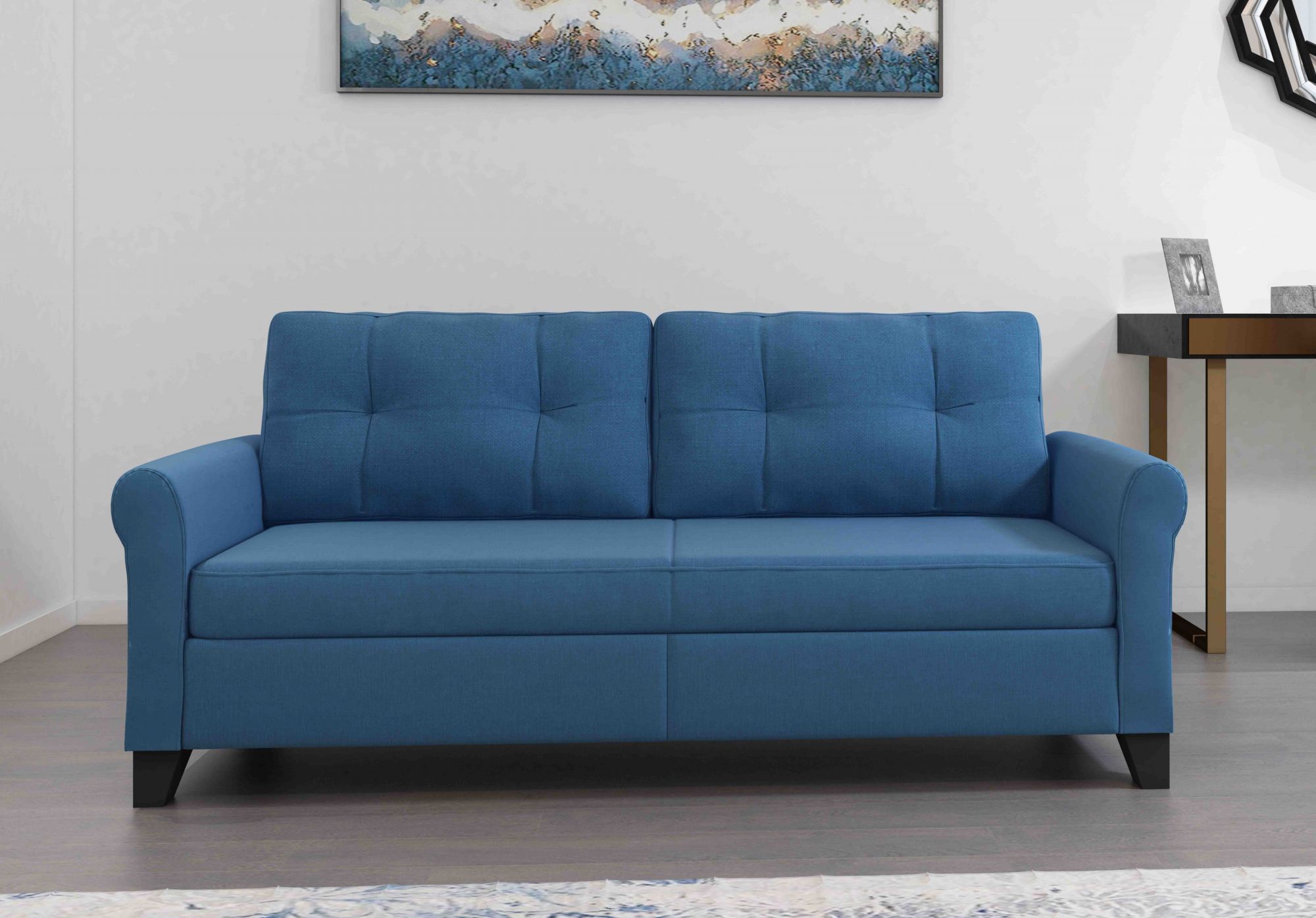 Mersea blue 3 Seater Sofa Set