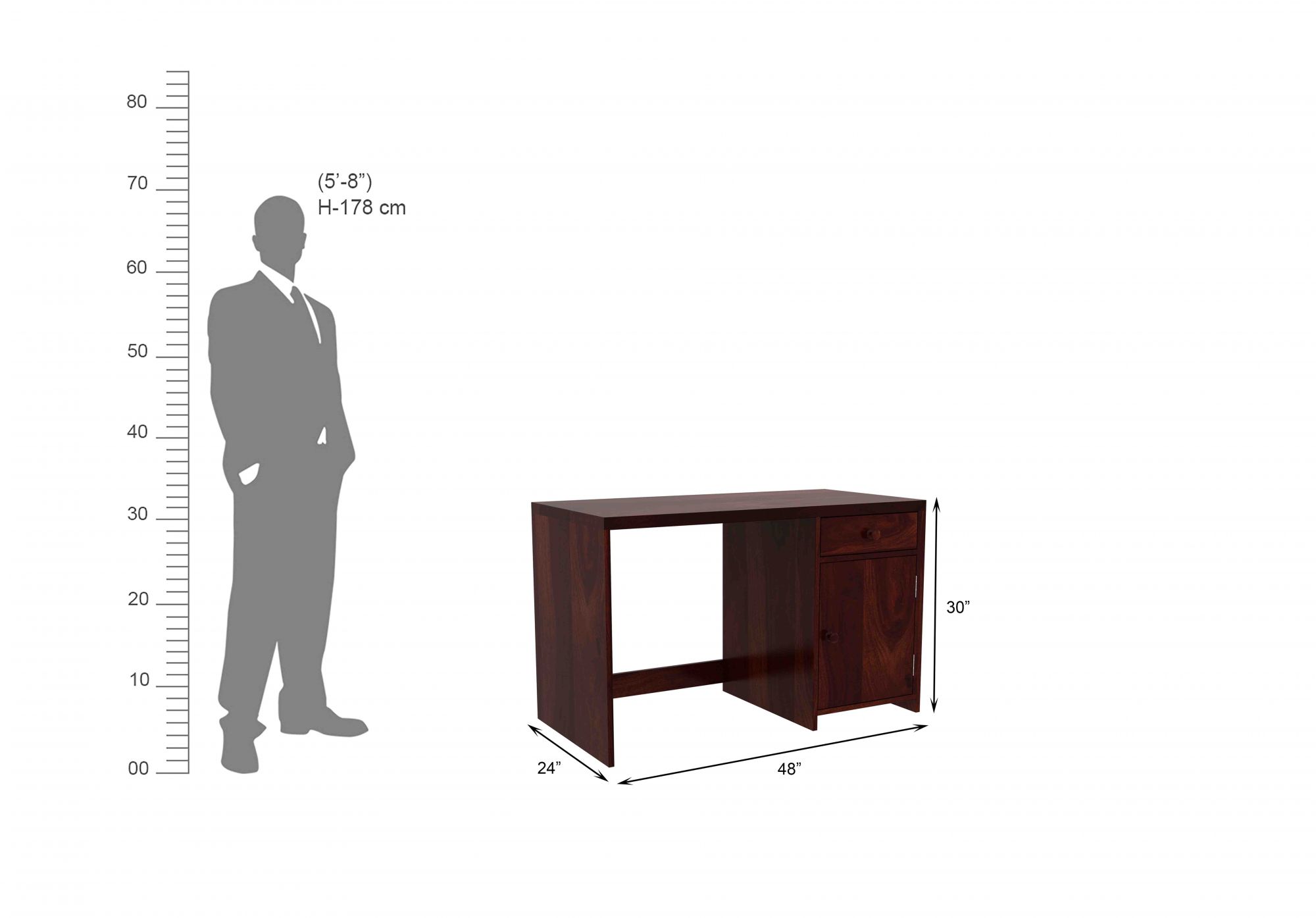 Comfort Study Table With Drawer