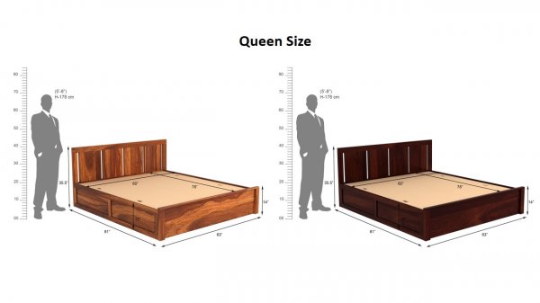 Funen Bed With Box Storage