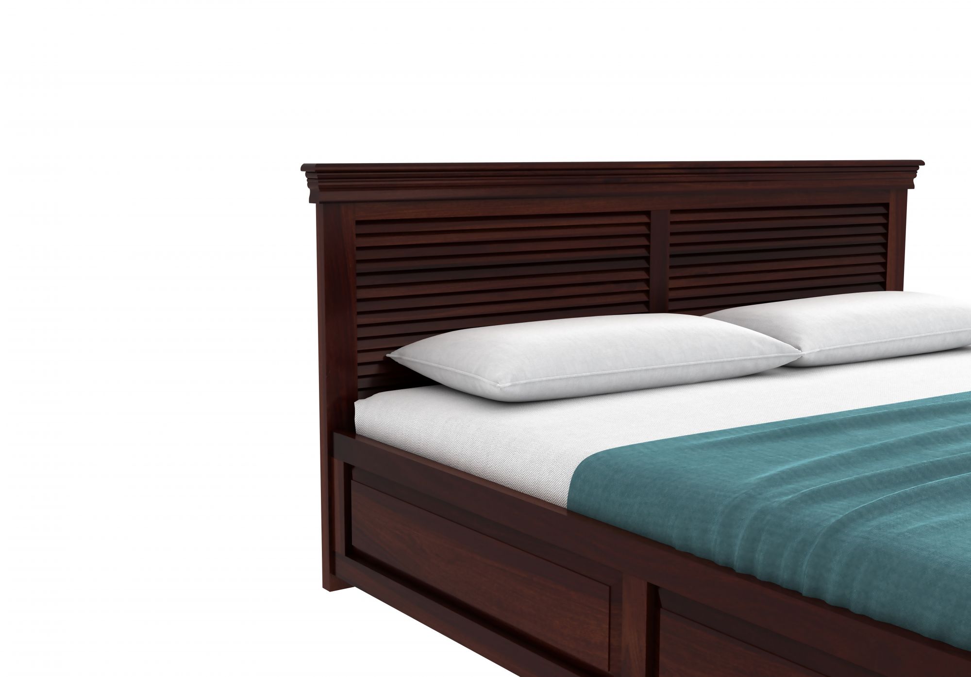 Barren Bed With Box Storage