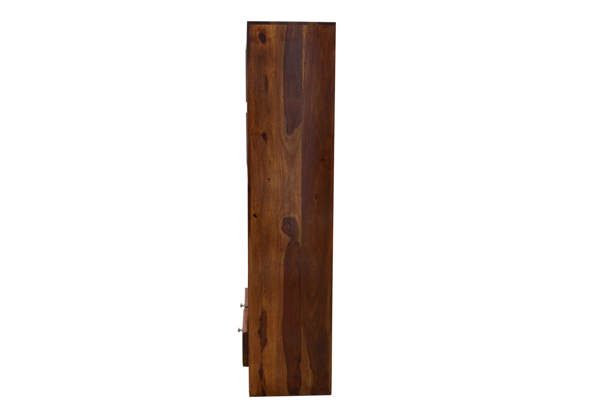 Ailuk Sheesham Wooden Book Shelf Teak finish
