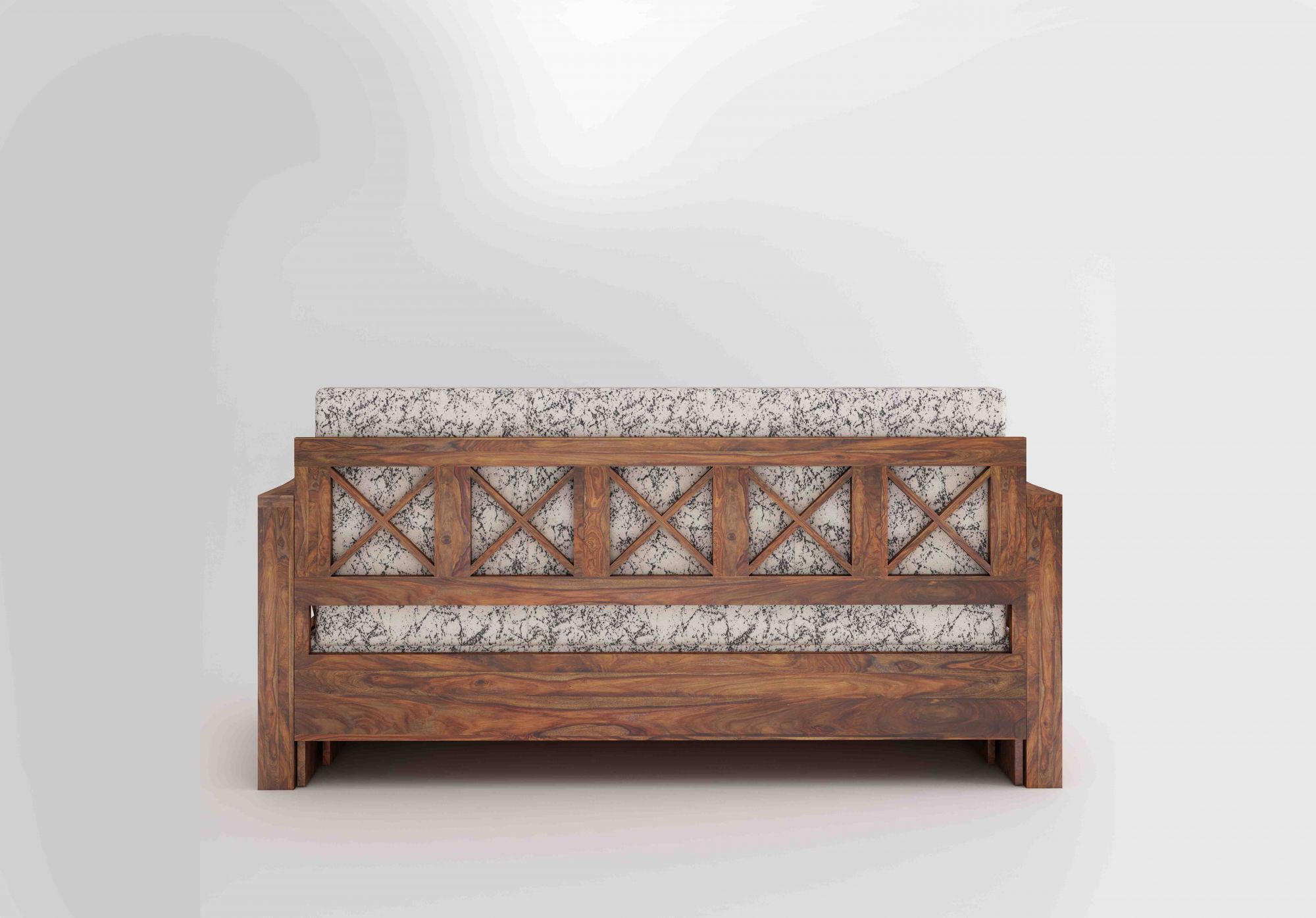 Aegina Sheesham Wood Sofa Cum Bed