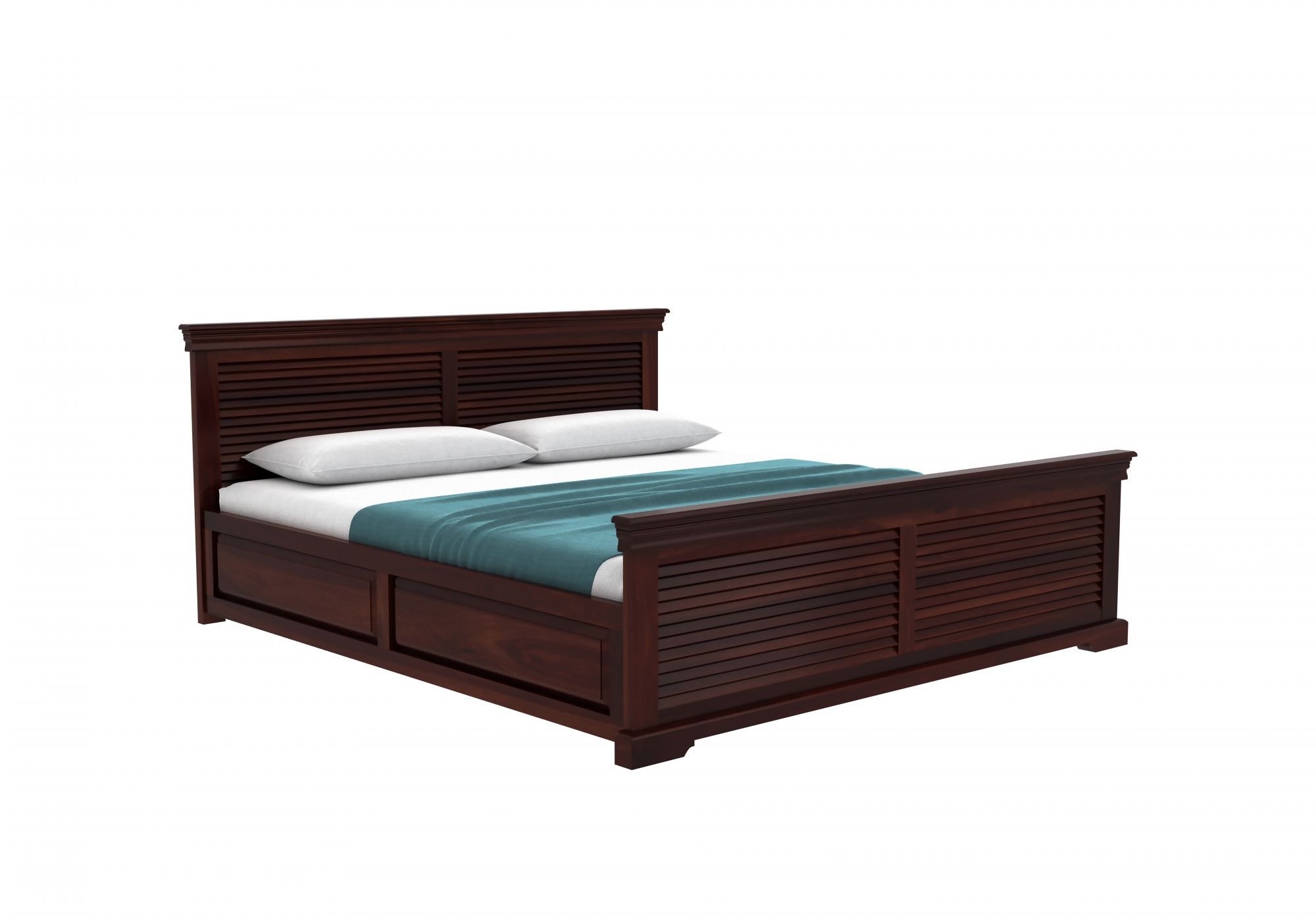 Barren Bed With Box Storage