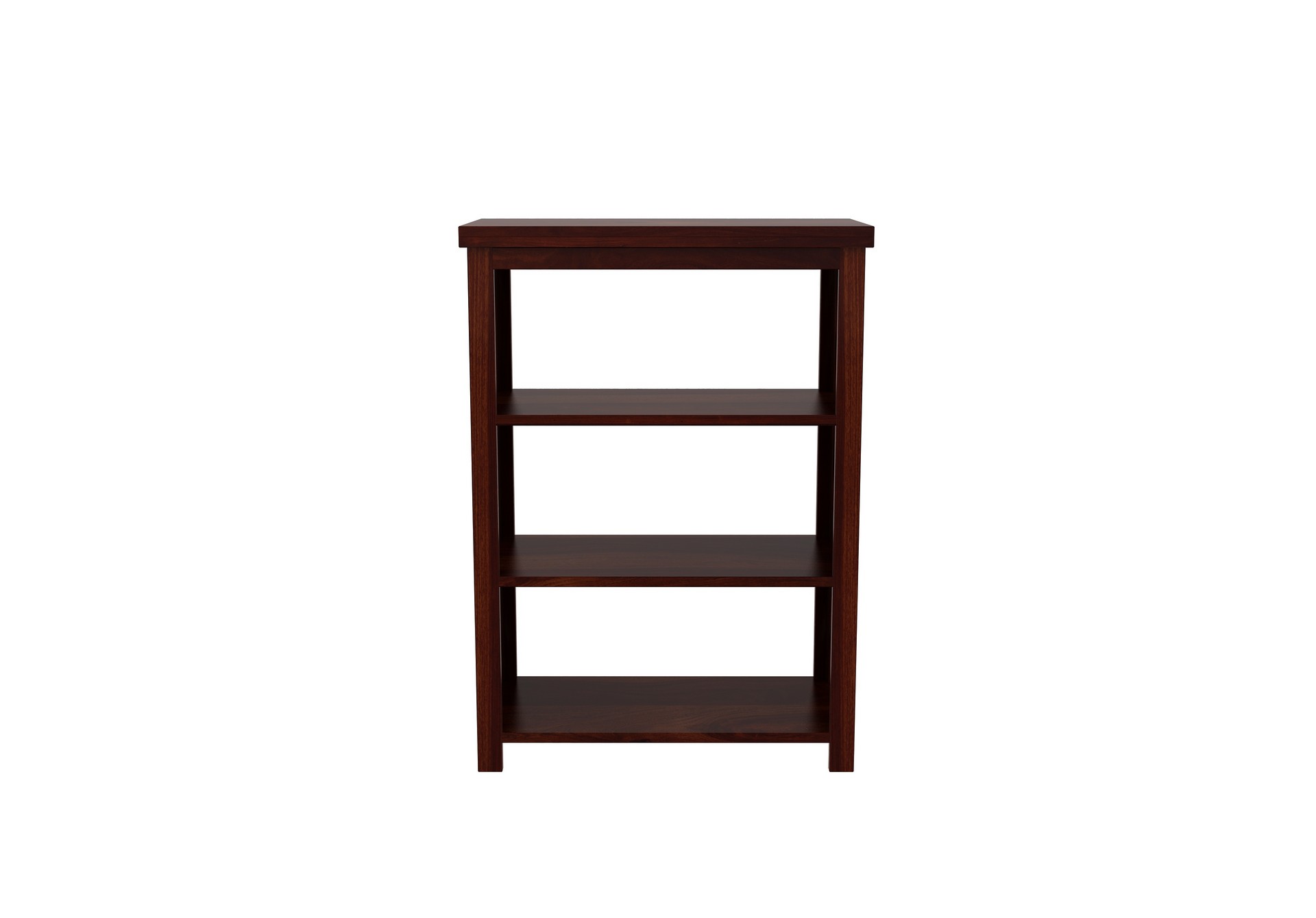 Saylor Sheesham Wood Medium Size Bookshelf Walnut finish