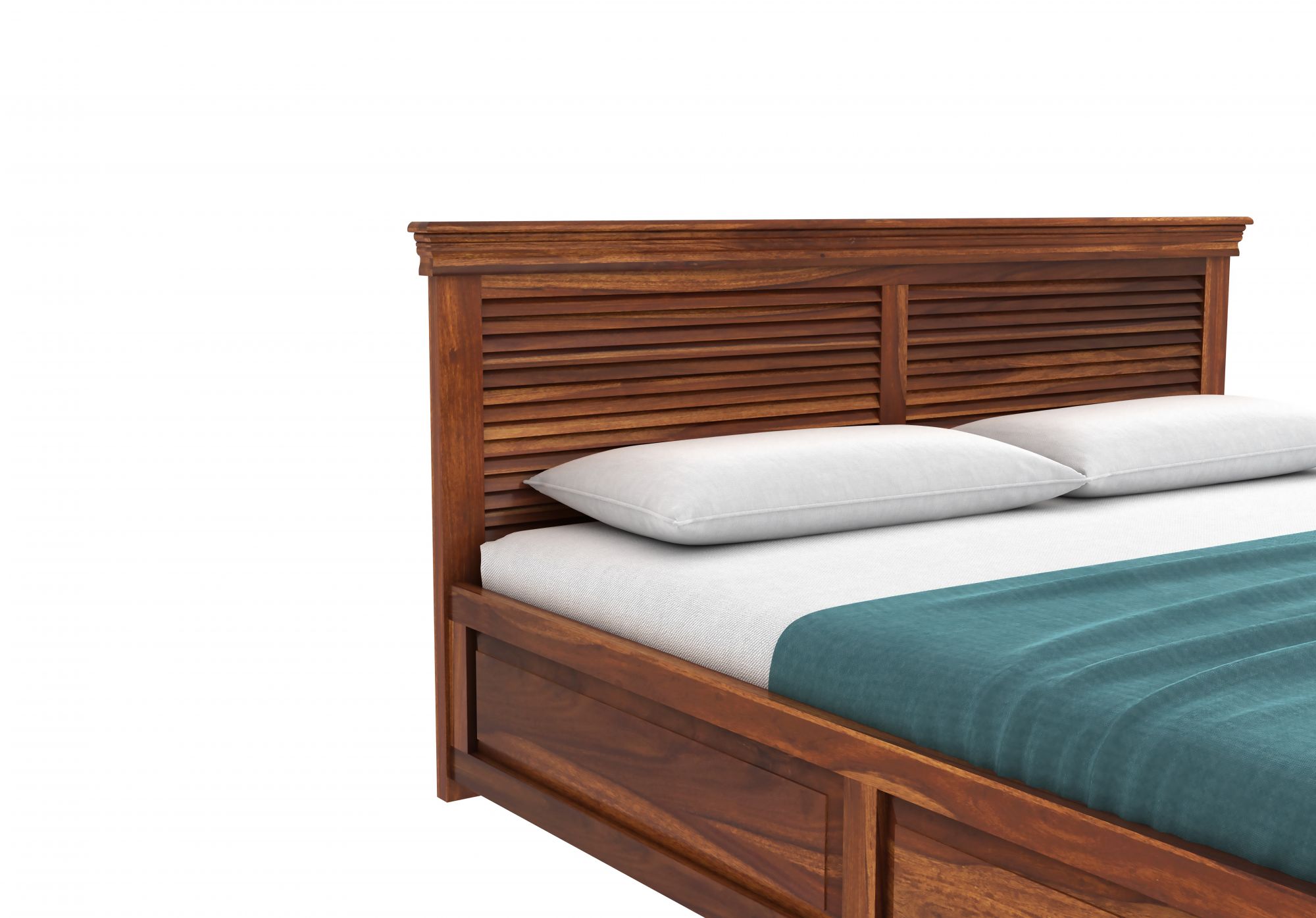 Barren Bed With Box Storage