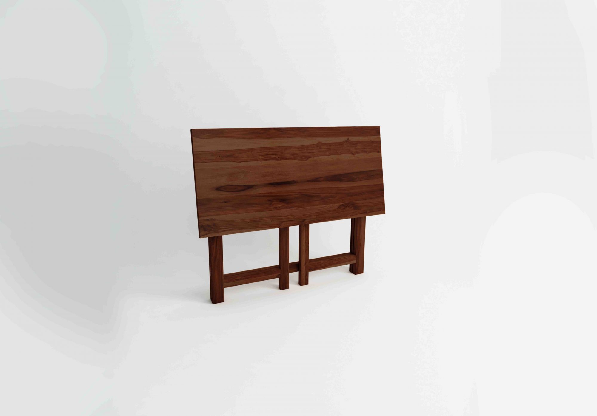Nova Wooden Laptop Table Walnut finish