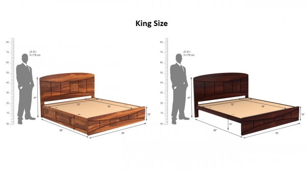 Cedar Bed Without Storage