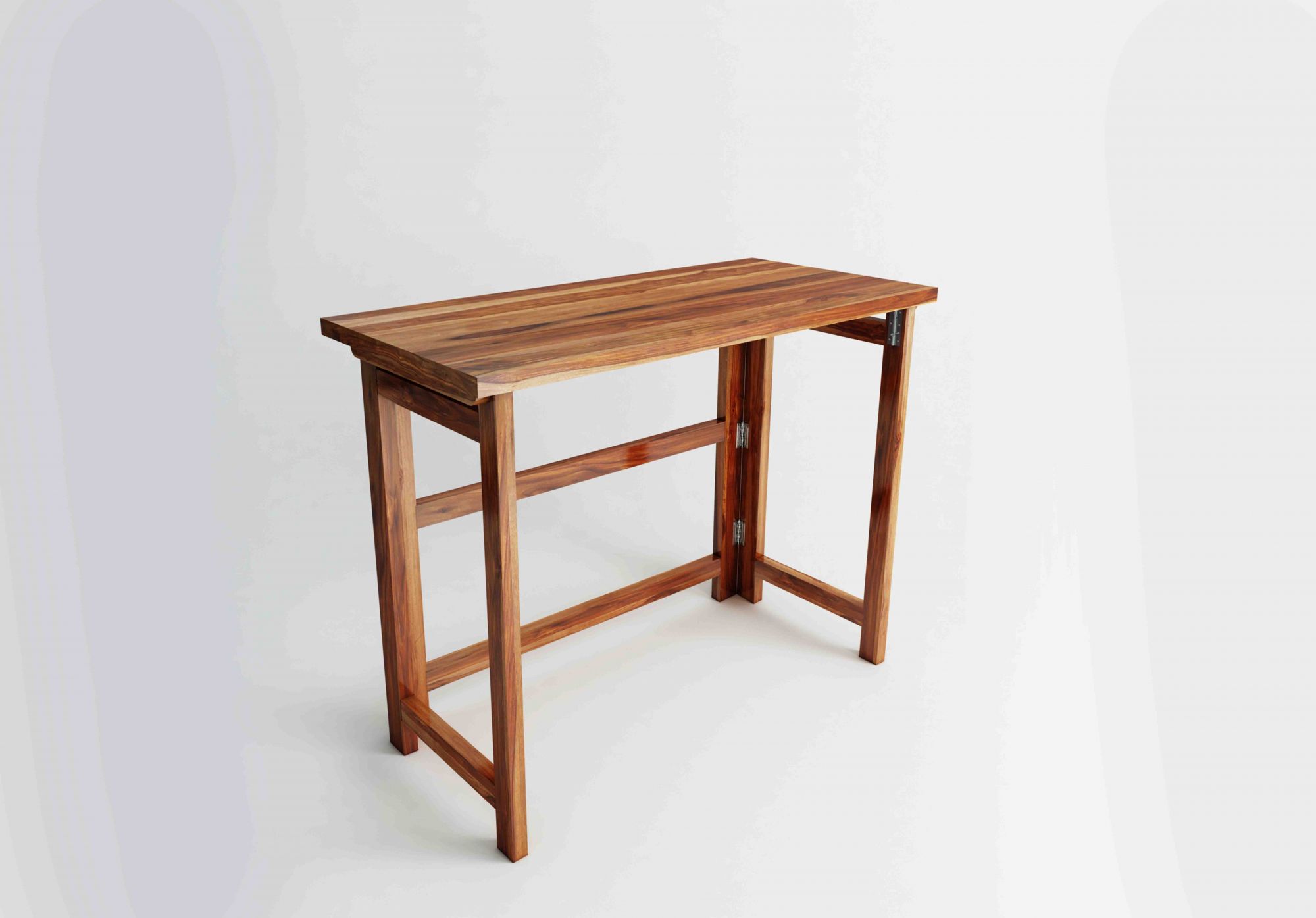 Nova Wooden Laptop Table Teak finish