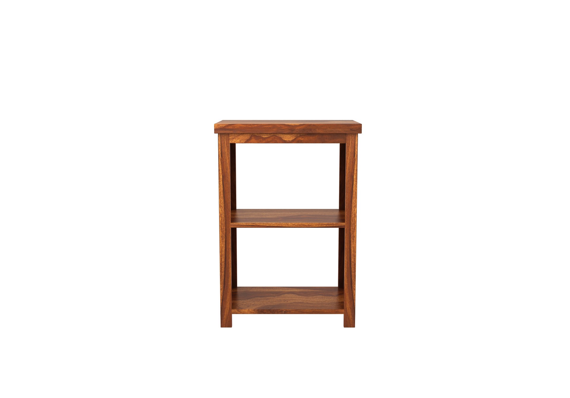 Saylor Sheesham Wood Bookshelf Teak finish
