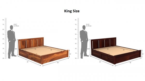 Funen Bed With Box Storage