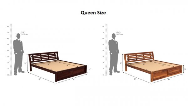 Aruba Bed Without Storage