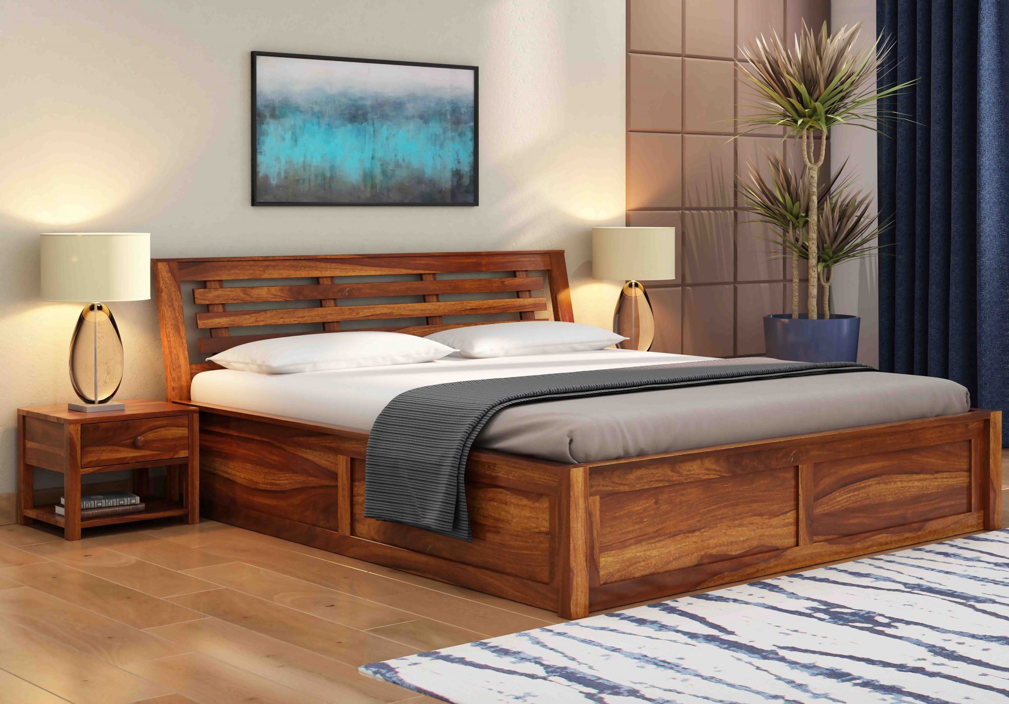 Aruba Bed With Box Storage