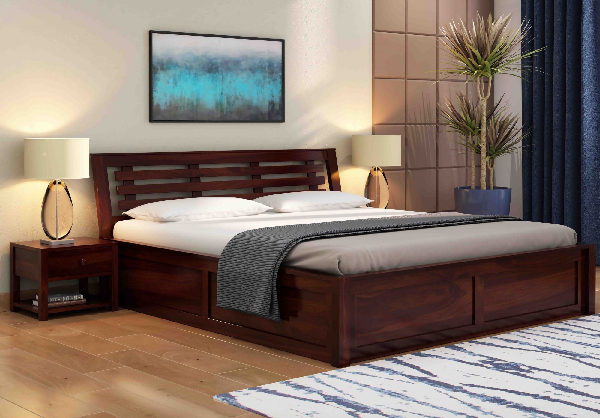 Aruba Bed With Box Storage