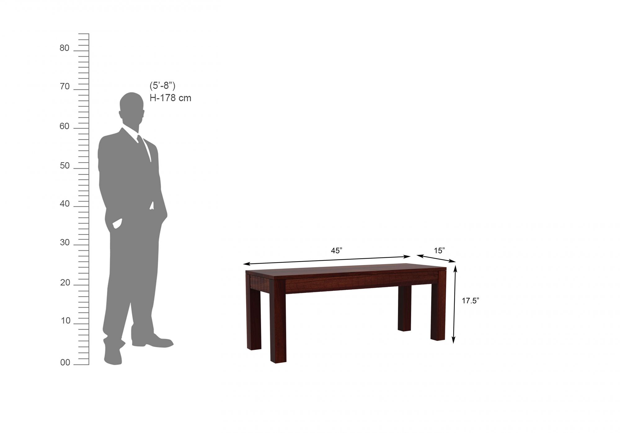 Gotland Sheesham Wood Dining Table 6 Seater