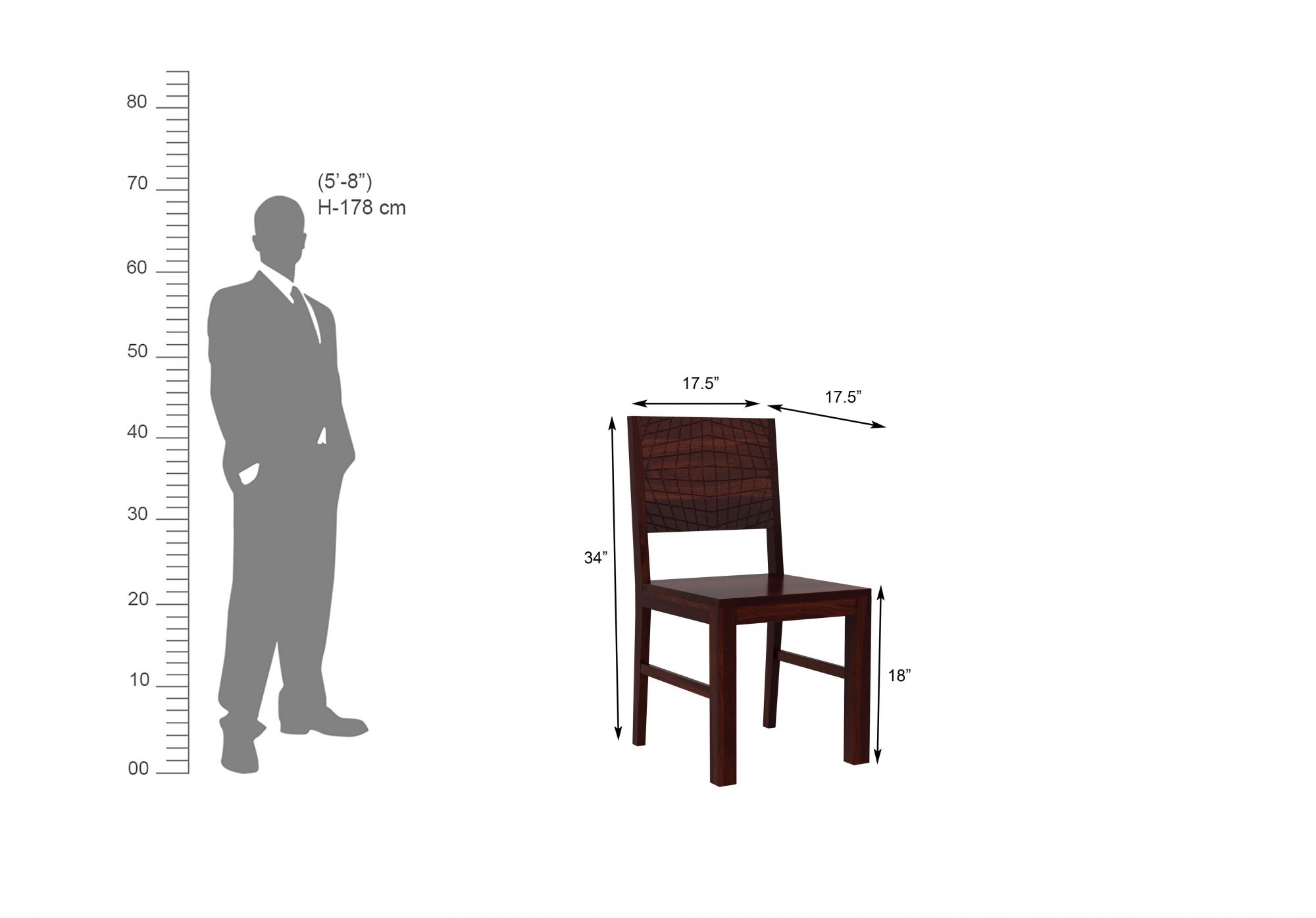 Gotland Sheesham Wood Dining Table 6 Seater