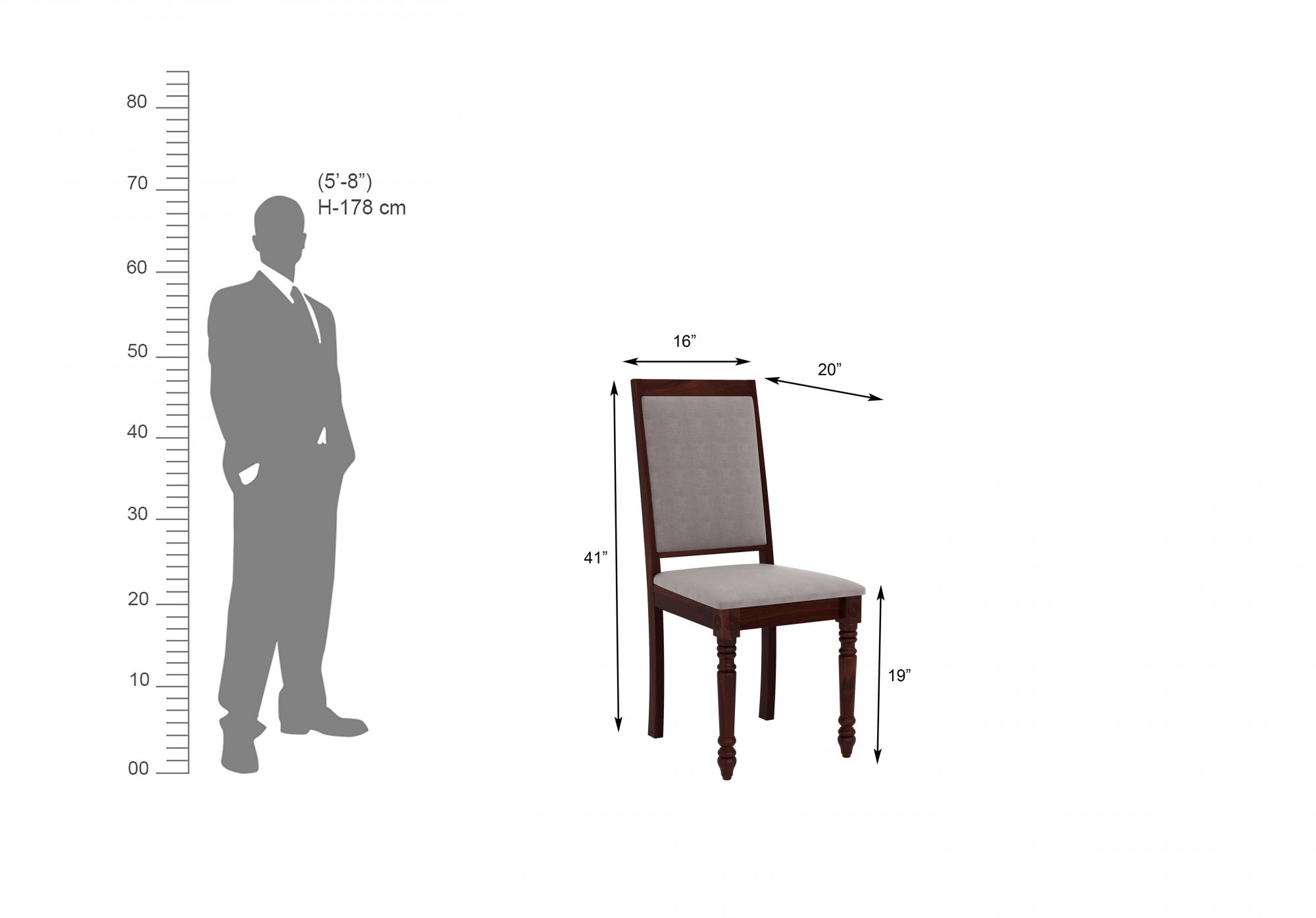 Harris Sheesham Wood Dining Table 6 Seater