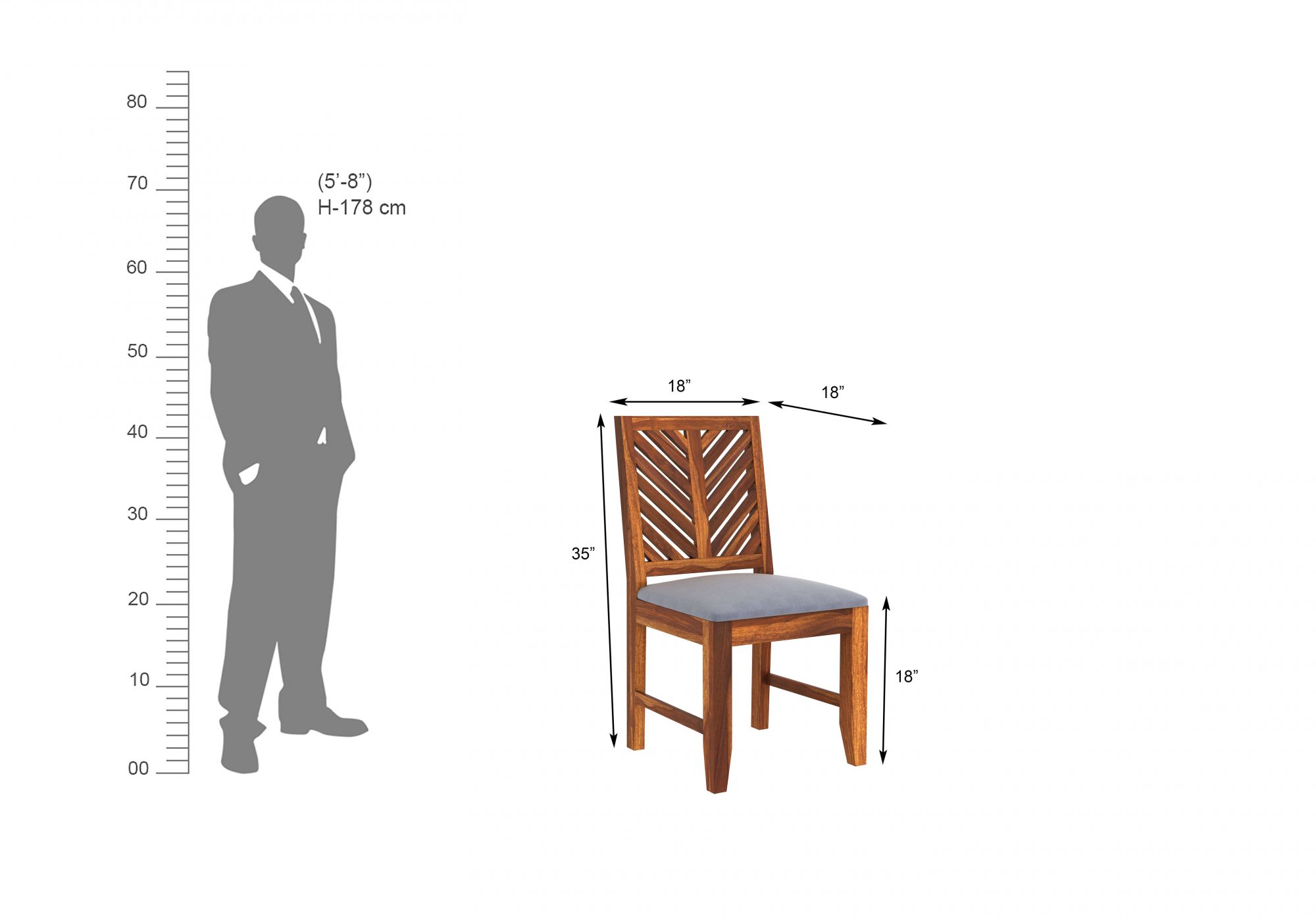 Corsica Sheesham Wood Dining Table 6 Seater
