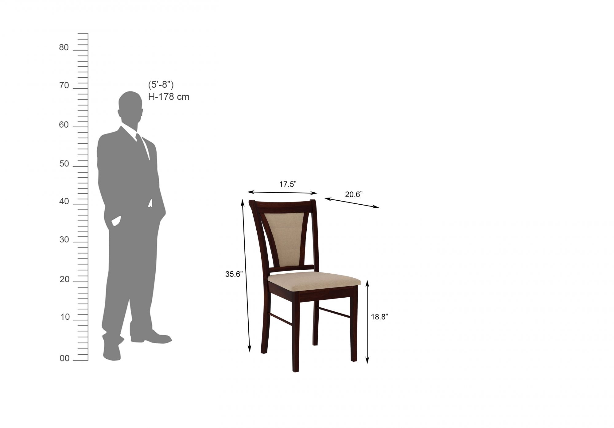Niger Sheesham Wood Dining Table 6 Seater