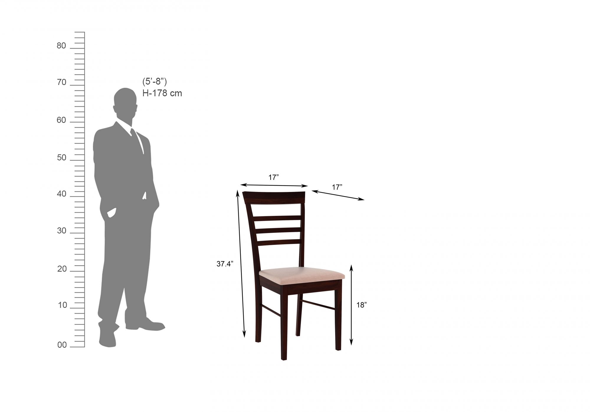 Lena Sheesham Wood Dining Table 6 Seater