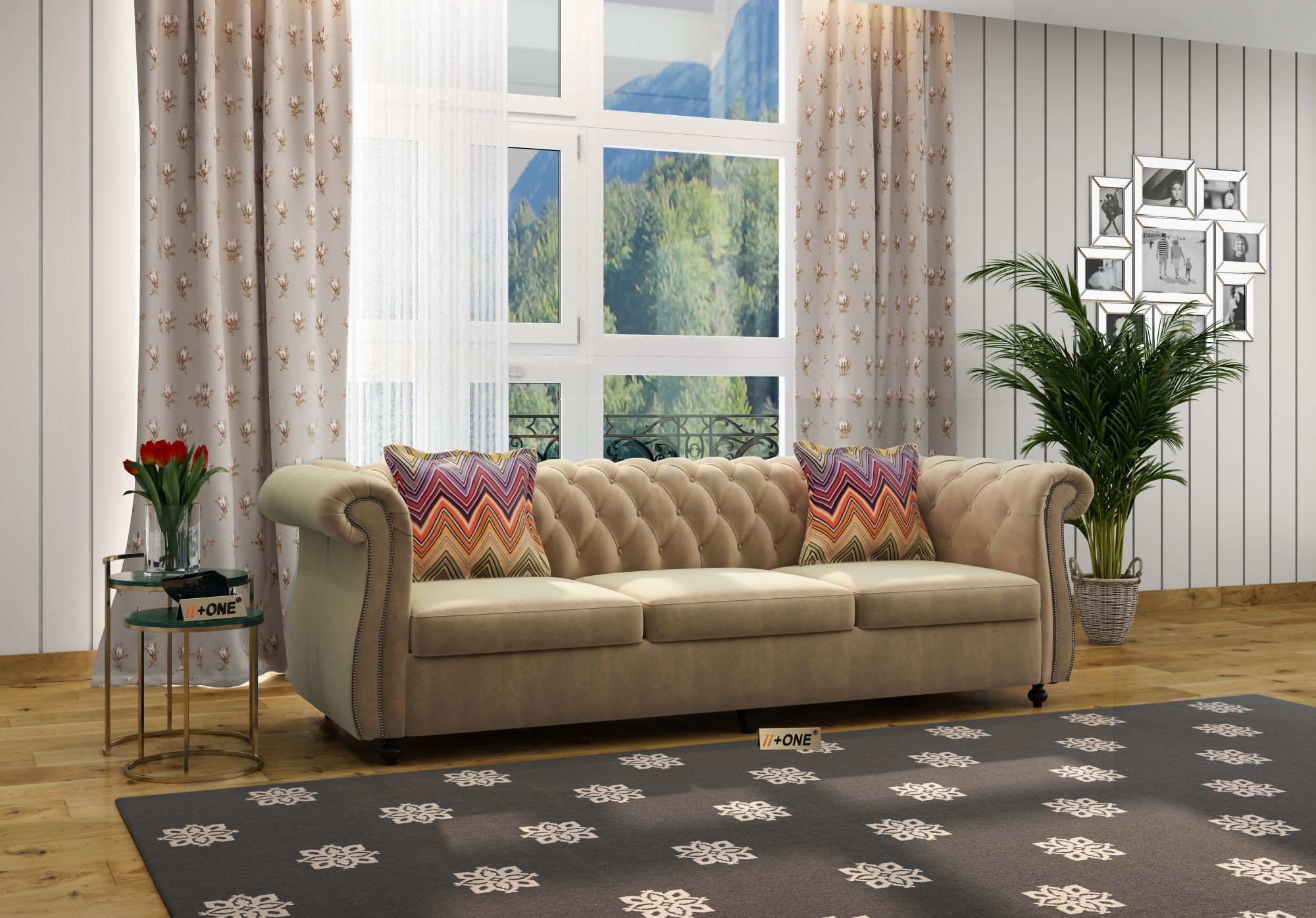 Lord Husk 3 Seater Sofa