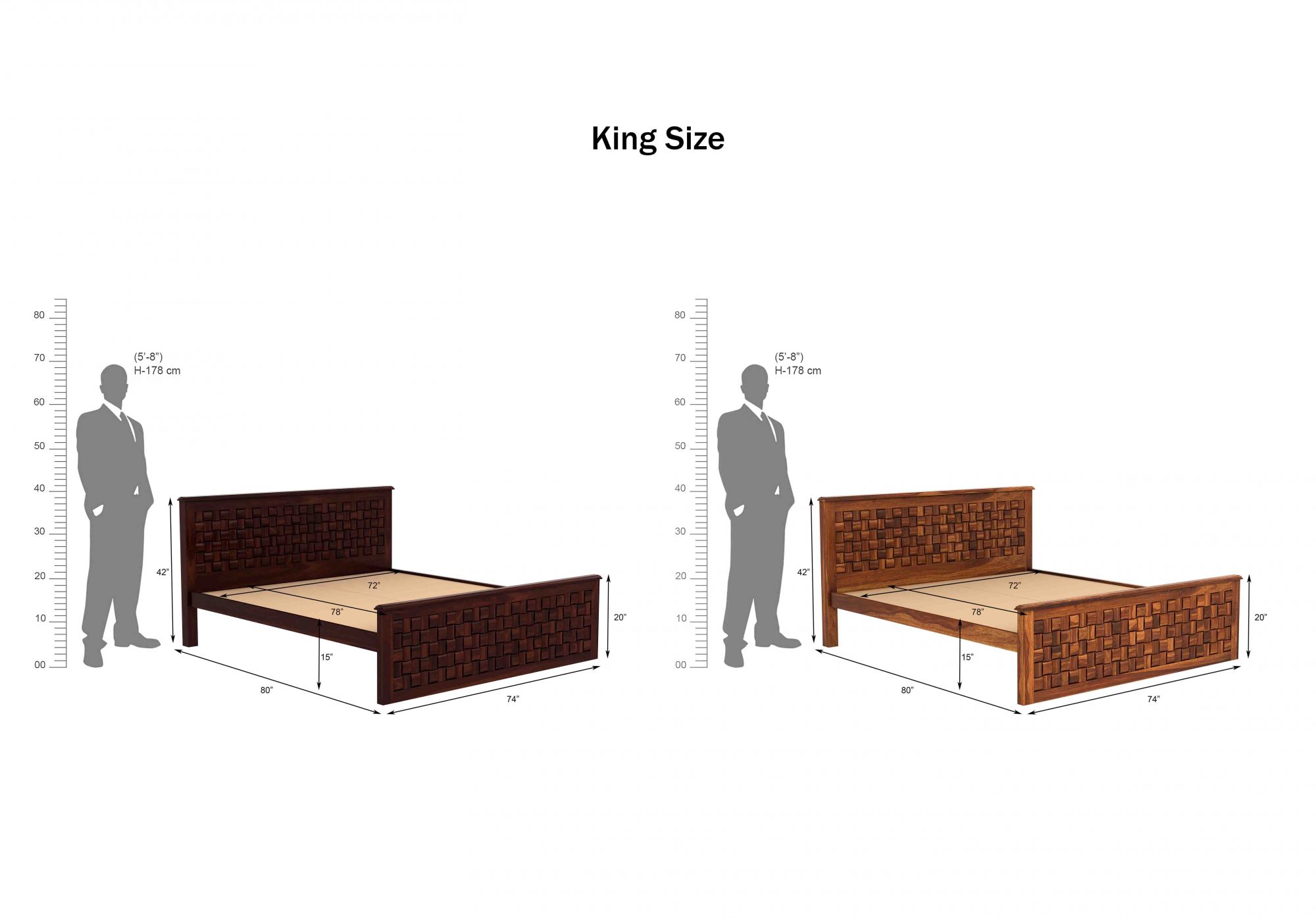 Flamingo Bed Without Storage