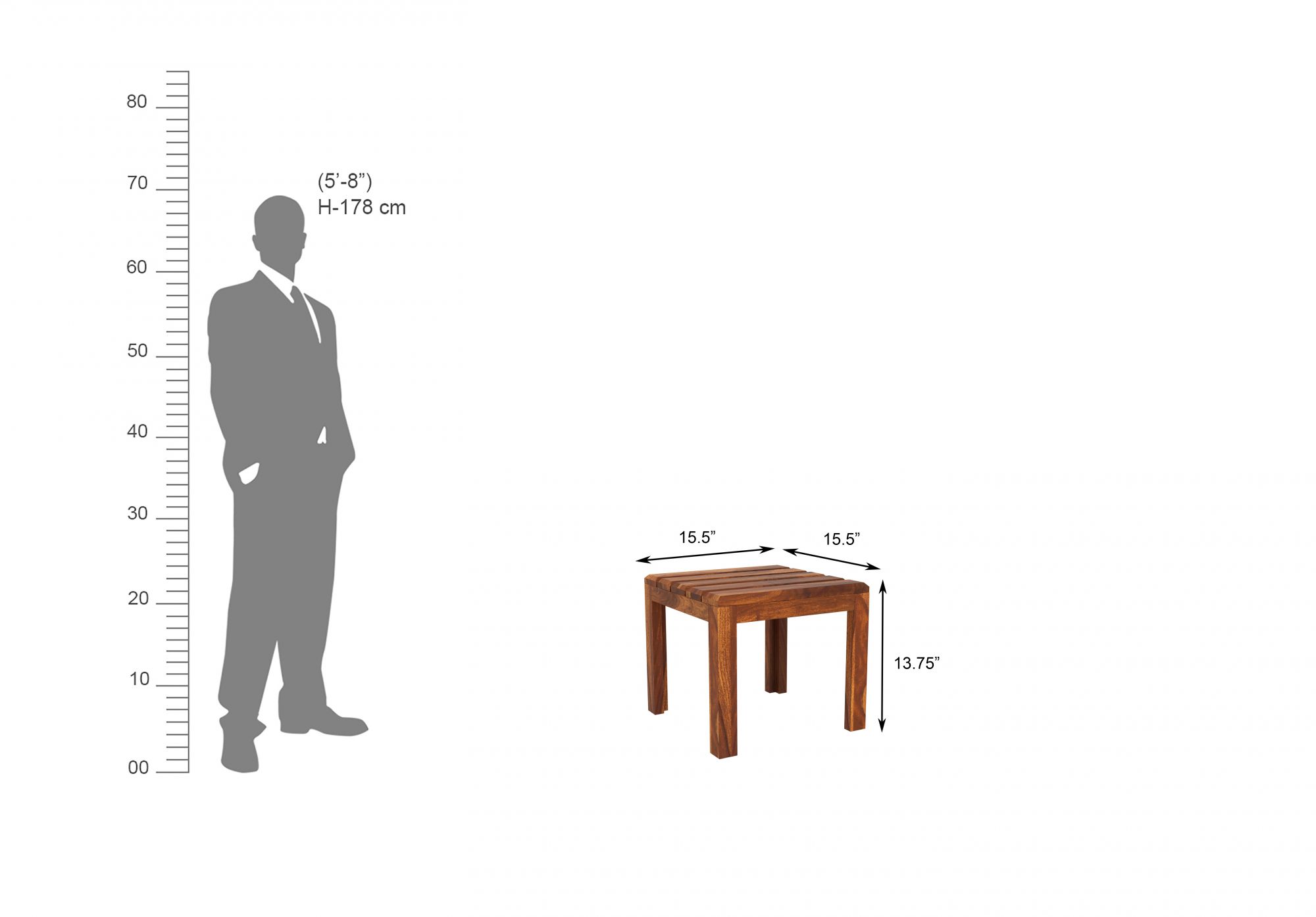 Tresco 4 Stool Coffee Table