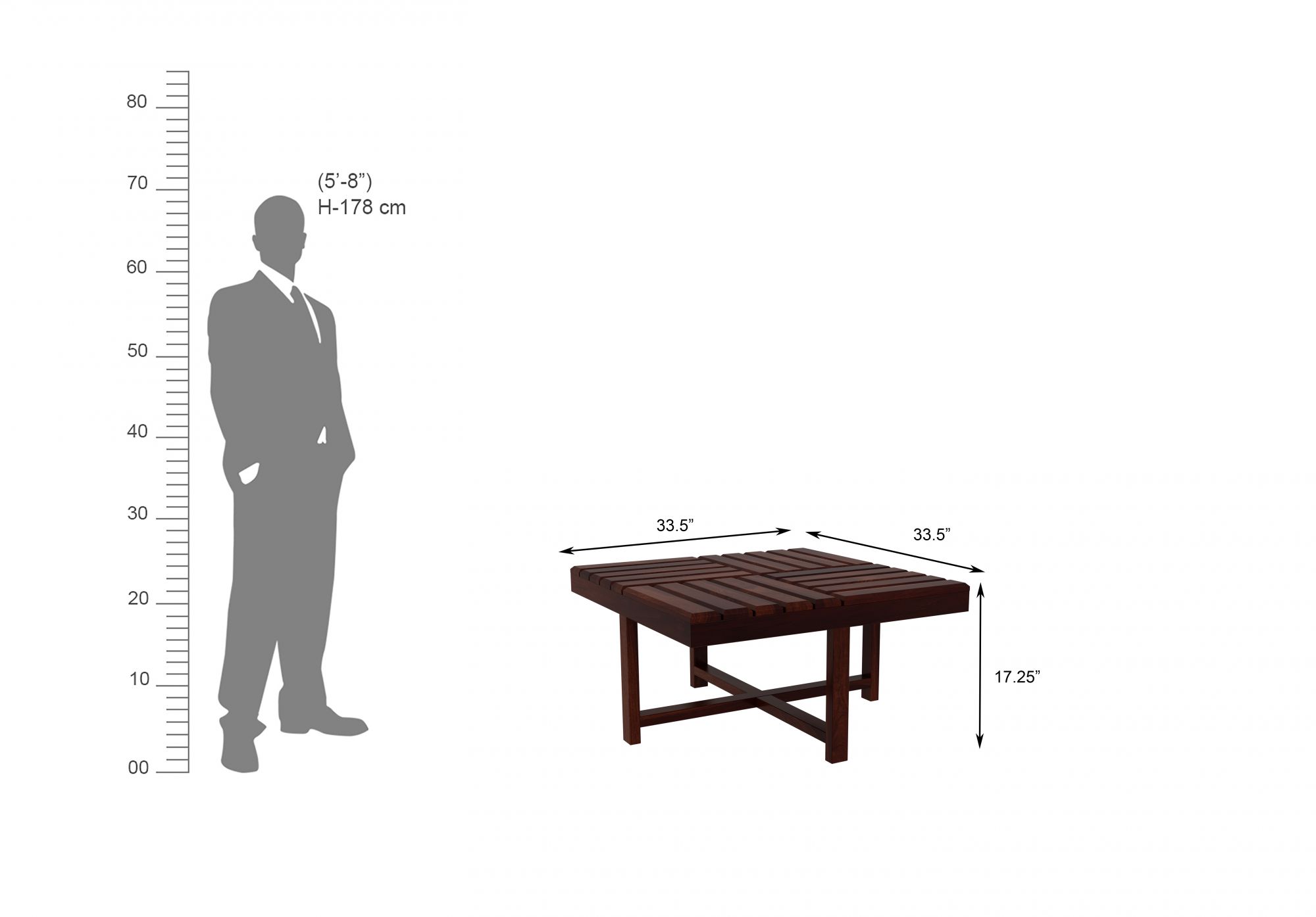 Tresco 4 Stool Coffee Table