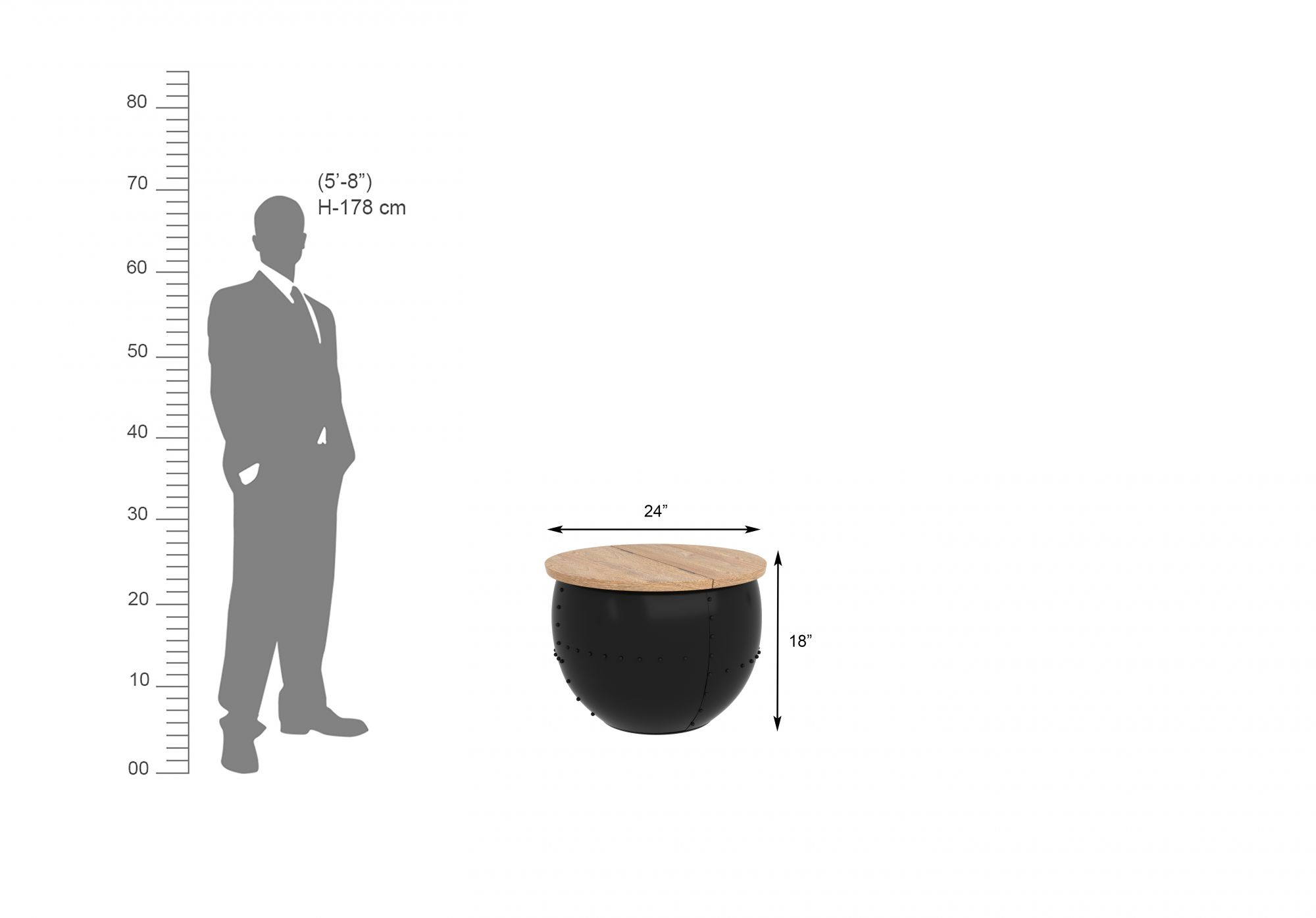 Gordon Coffee Table with Storage