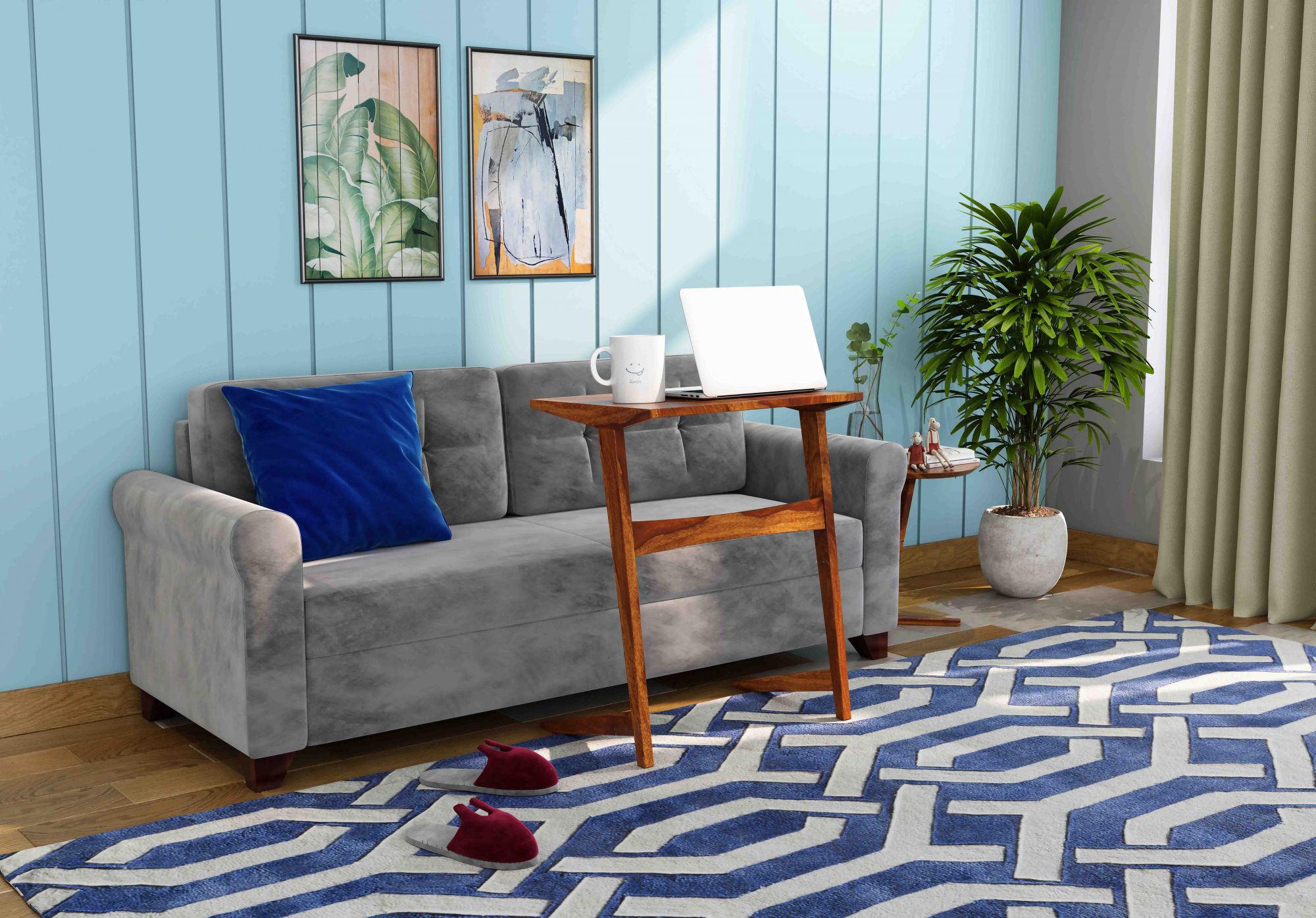 Caroma Wooden Laptop Table