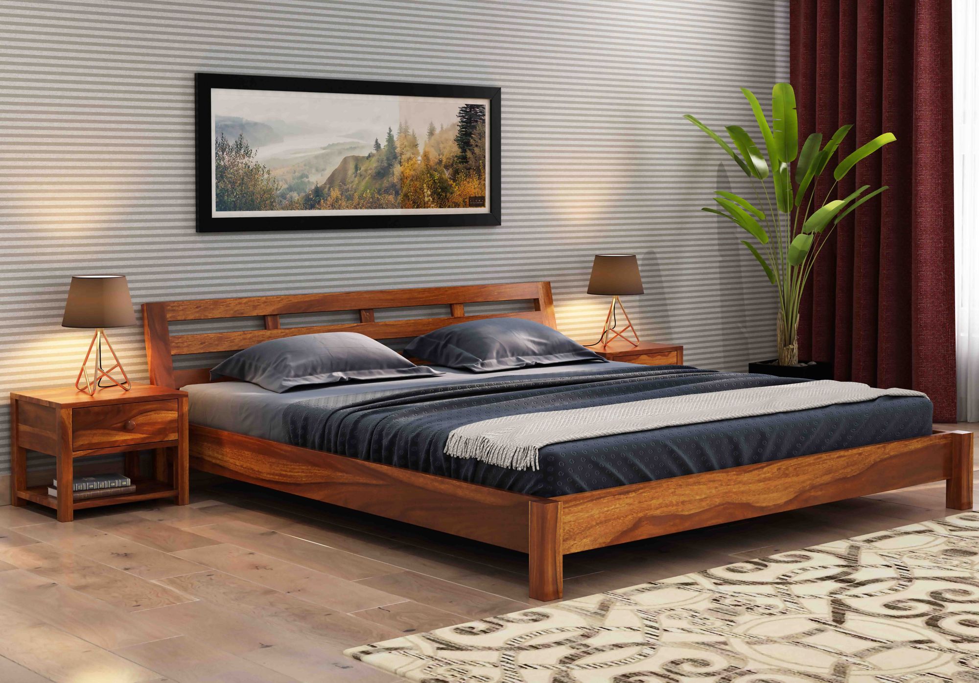 Coral Bed Without Storage