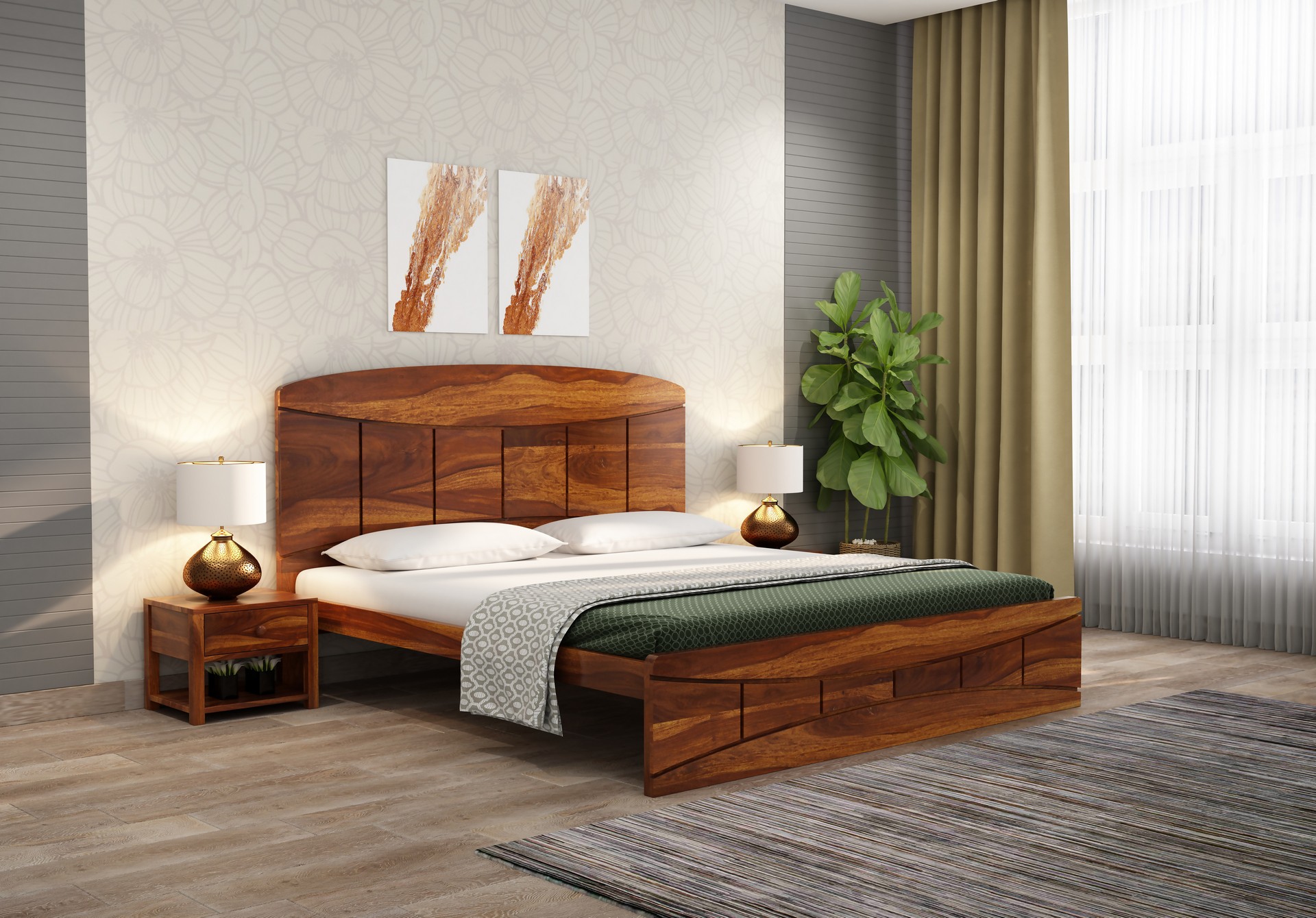Cedar Bed Without Storage