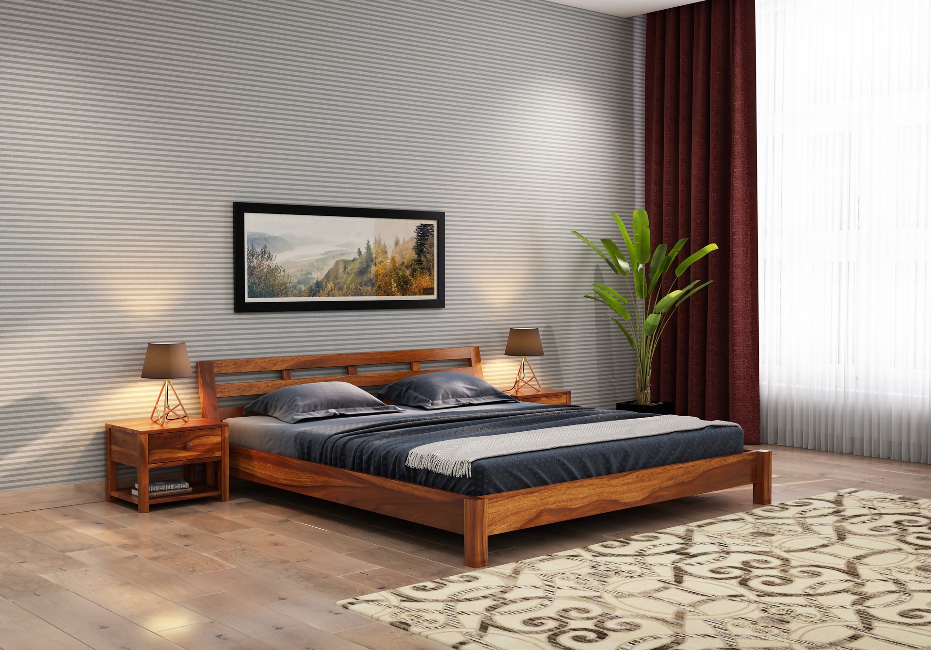 Coral Bed Without Storage