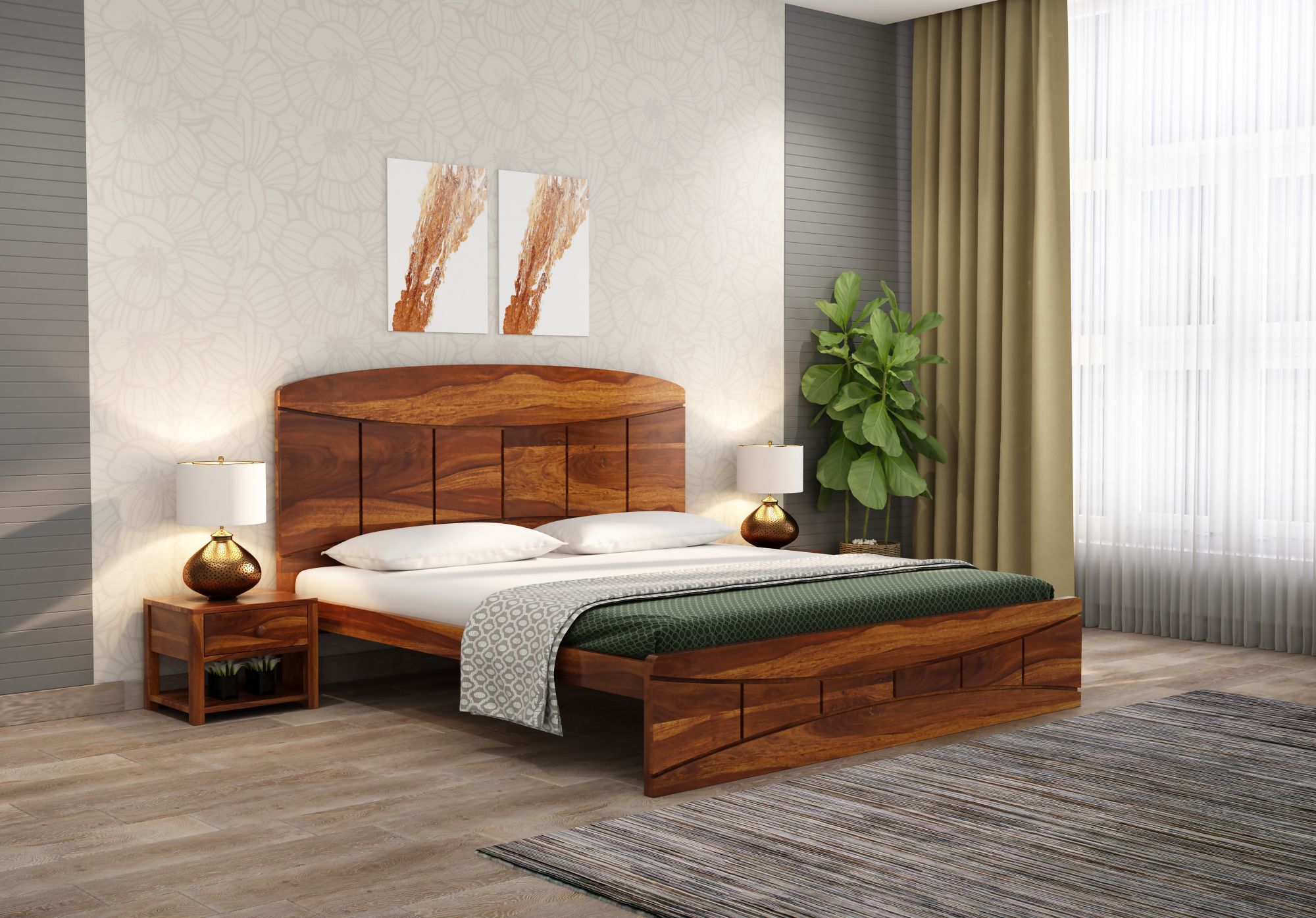 Cedar Bed Without Storage