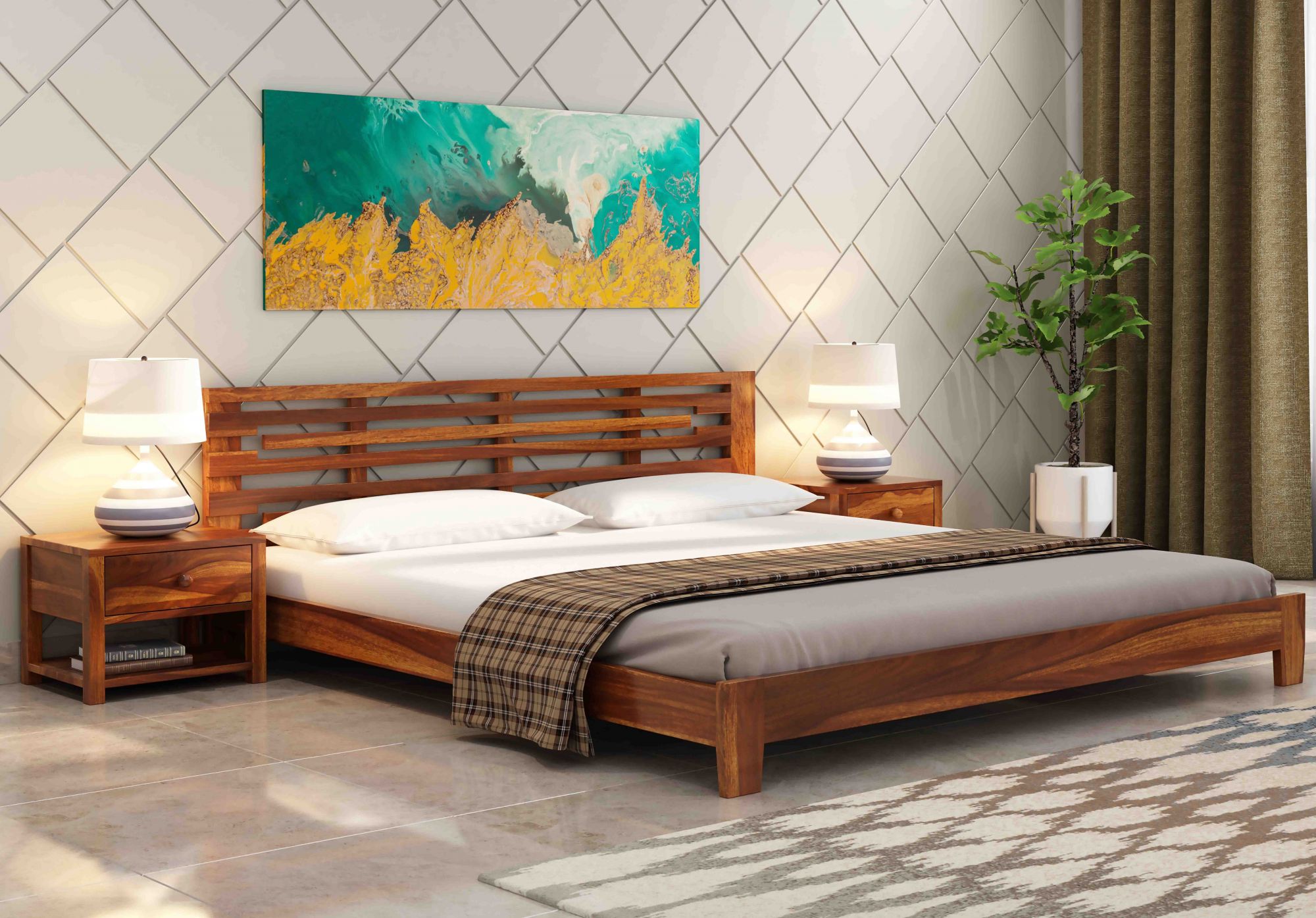 Boran Bed Without Storage
