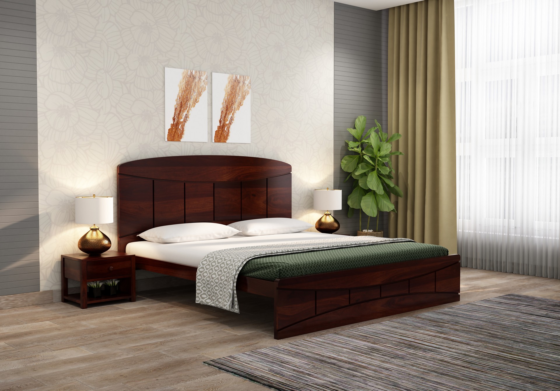 Cedar Bed Without Storage