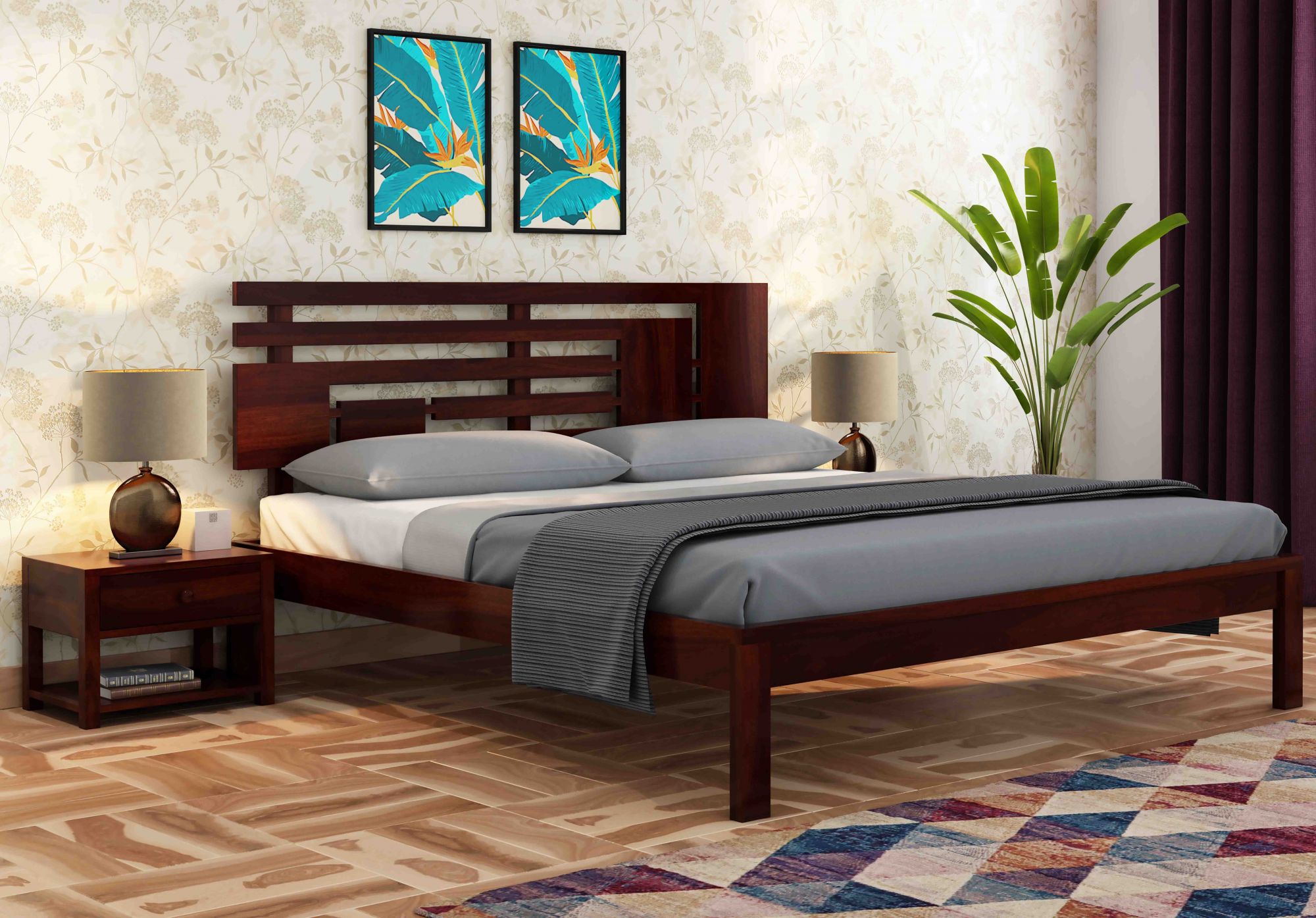 Borneo Bed Without Storage